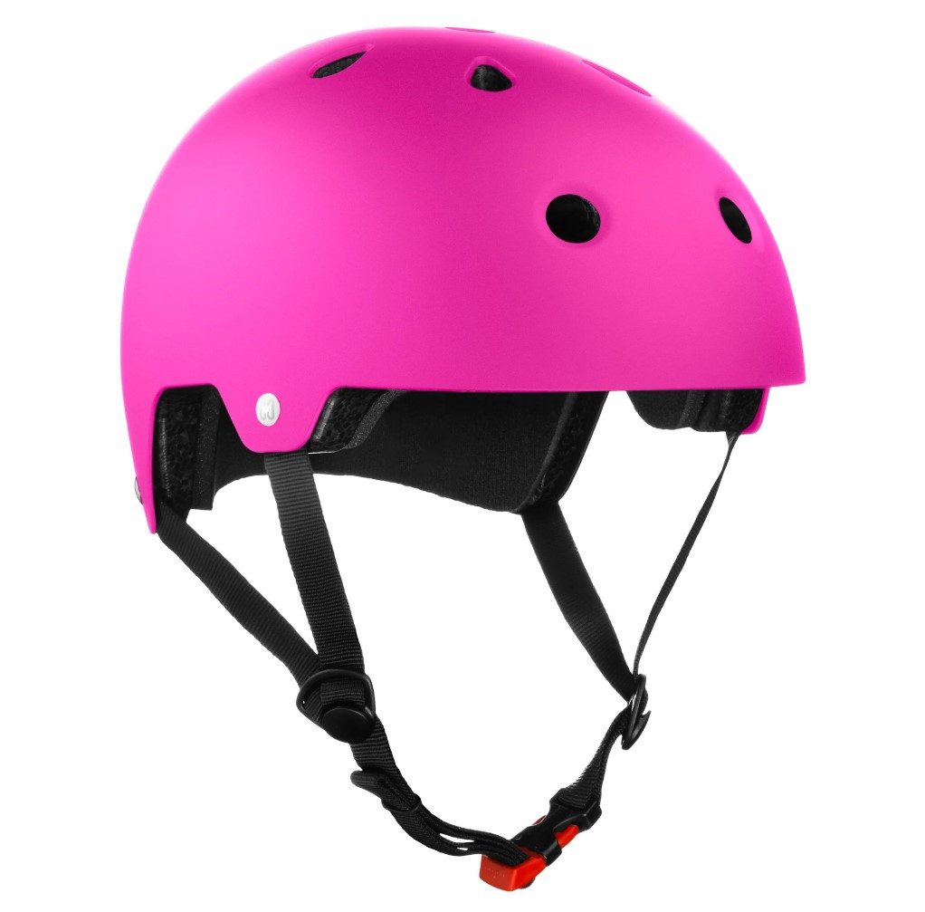 Core Action Sports Protektoren-Set Core Basic Stunt-Scooter Skate Dirt Helm Pink