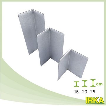 IRKA Rasenkante Eckverbinder für Rasenkantenband Alu-Zink