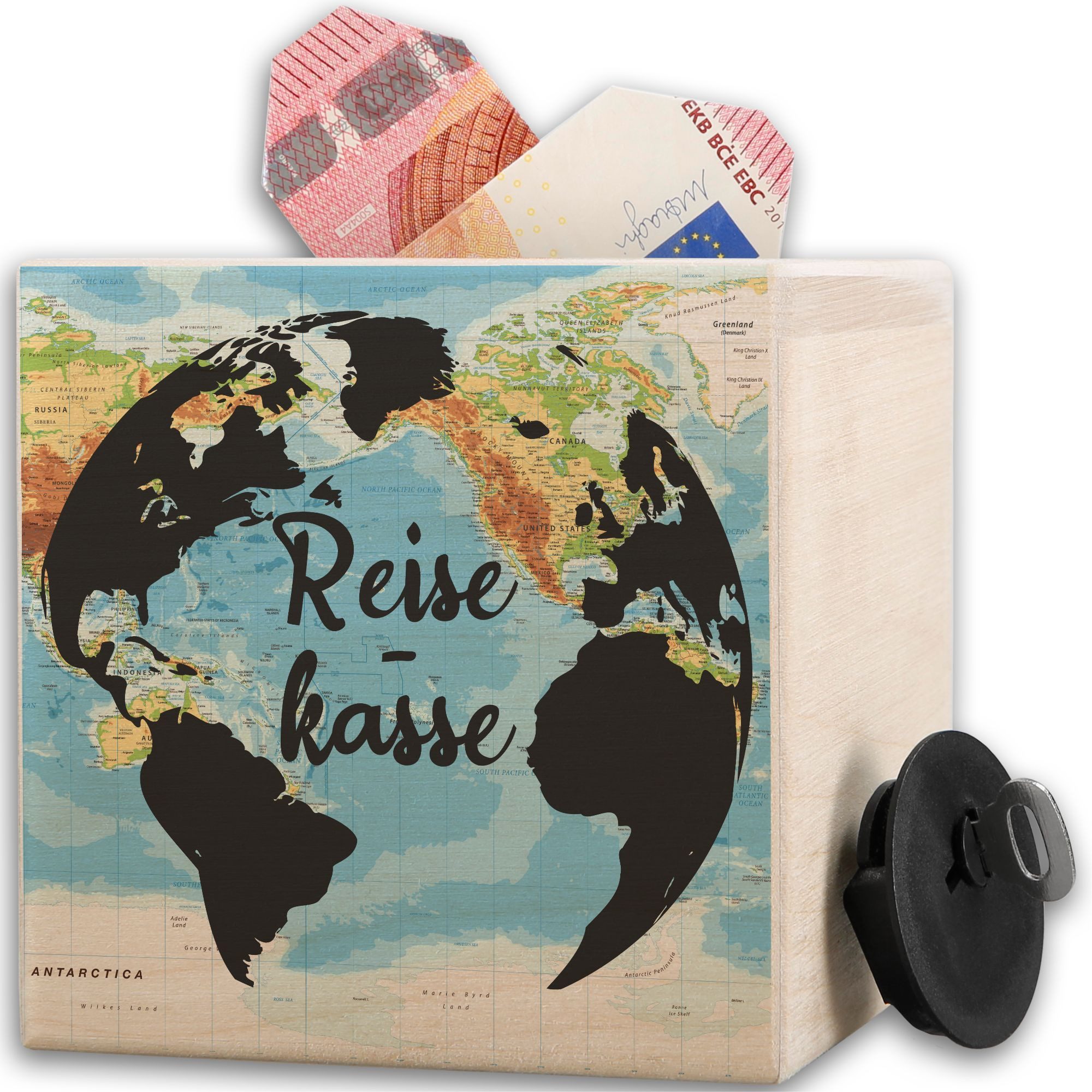 Shirtracer Spardose Urlaubskasse Spardose, Reisekasse Spardose, günstig online kaufen