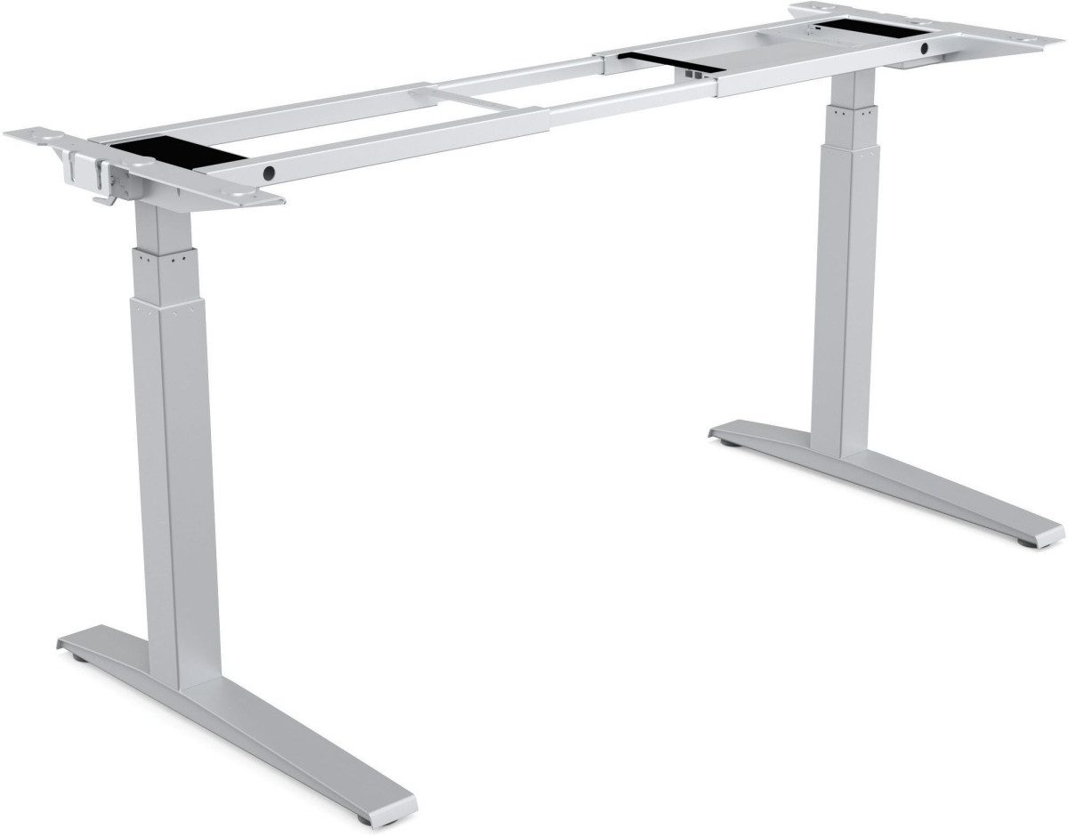 FELLOWES Schreibtisch Gestell für Tisch Levado 62x152x70 höhenverstellbar weiß