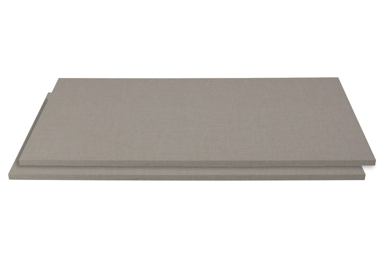 Einlegeboden KRONACH, B 85 x T 45 cm, Grau, Texline Dekor