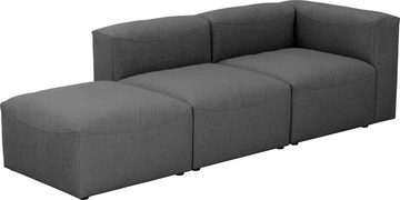 Max Winzer® 2-Sitzer Lena, Spar-Set 3 Teile, Sofa-Set 06 aus 3 Sitz-Elementen, individuell kombinierbar