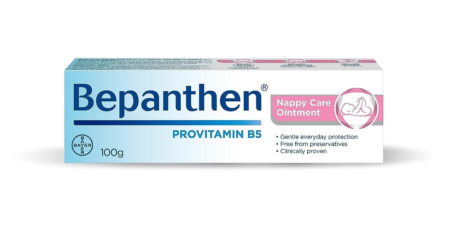 Bayer Körpercreme Bepanthen Windelpflegesalbe mit Provitamin B5 - 100g