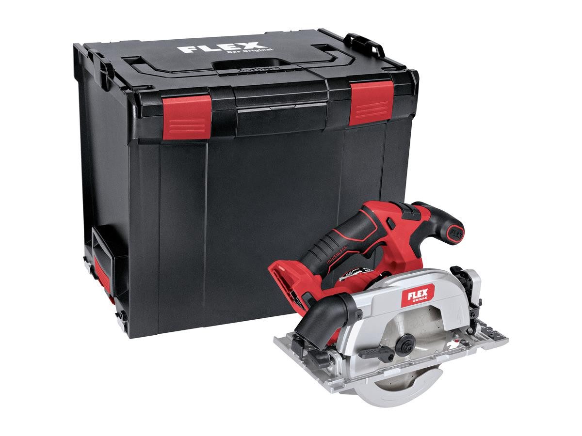 Flex Akku-Handkreissäge CS 62 18.0-EC, Solo Version inkl. L-BOXX