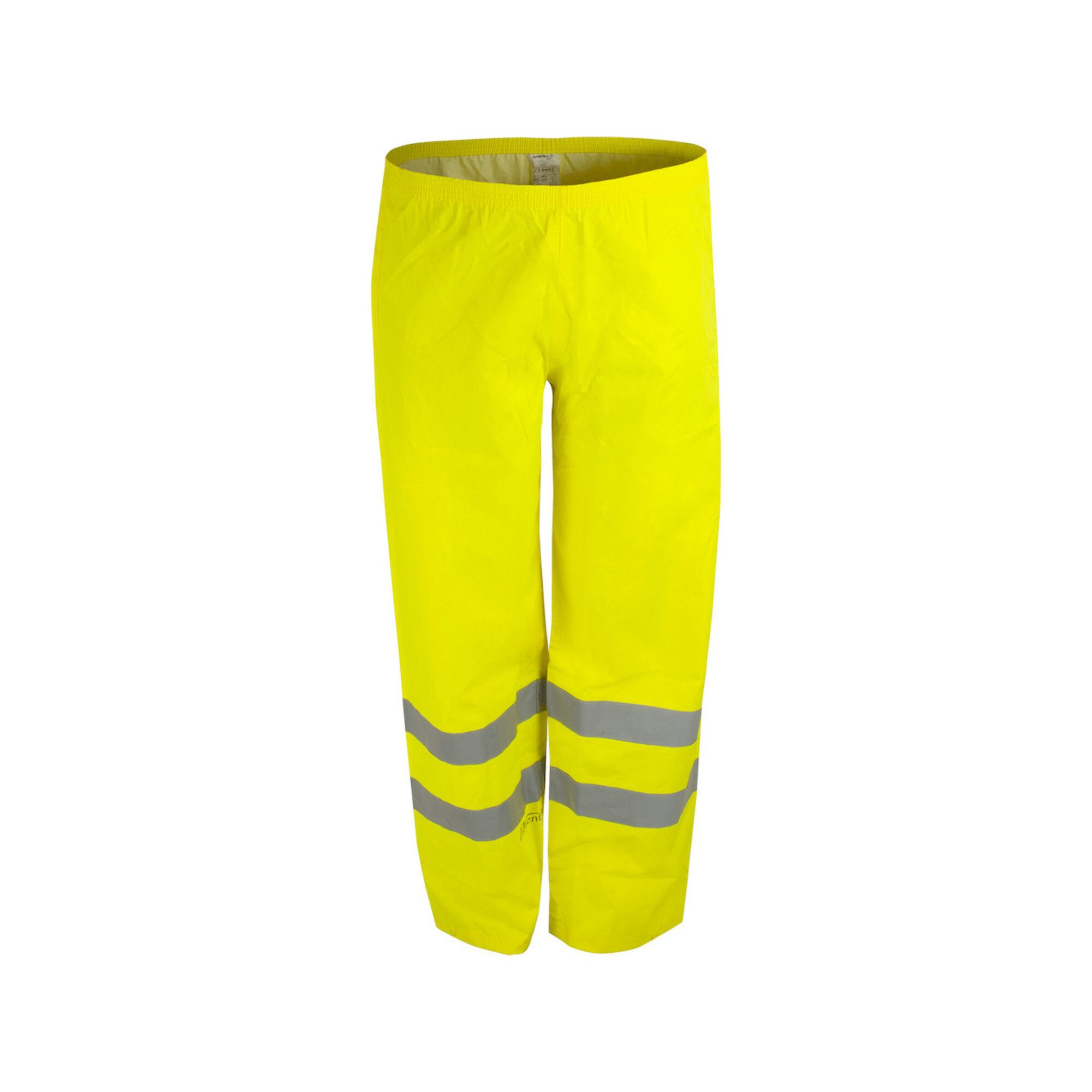 3/4-Hose Warnschutzregenhose Gr.XXL gelb PREVENT