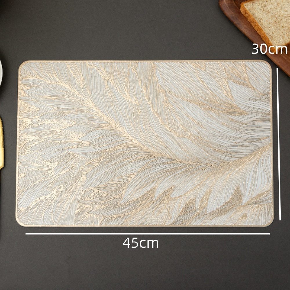 XDeer Tischdecke 4 stück Tischset, Platzset Rund/Rechteck,Tischsets Abwasch günstig online kaufen