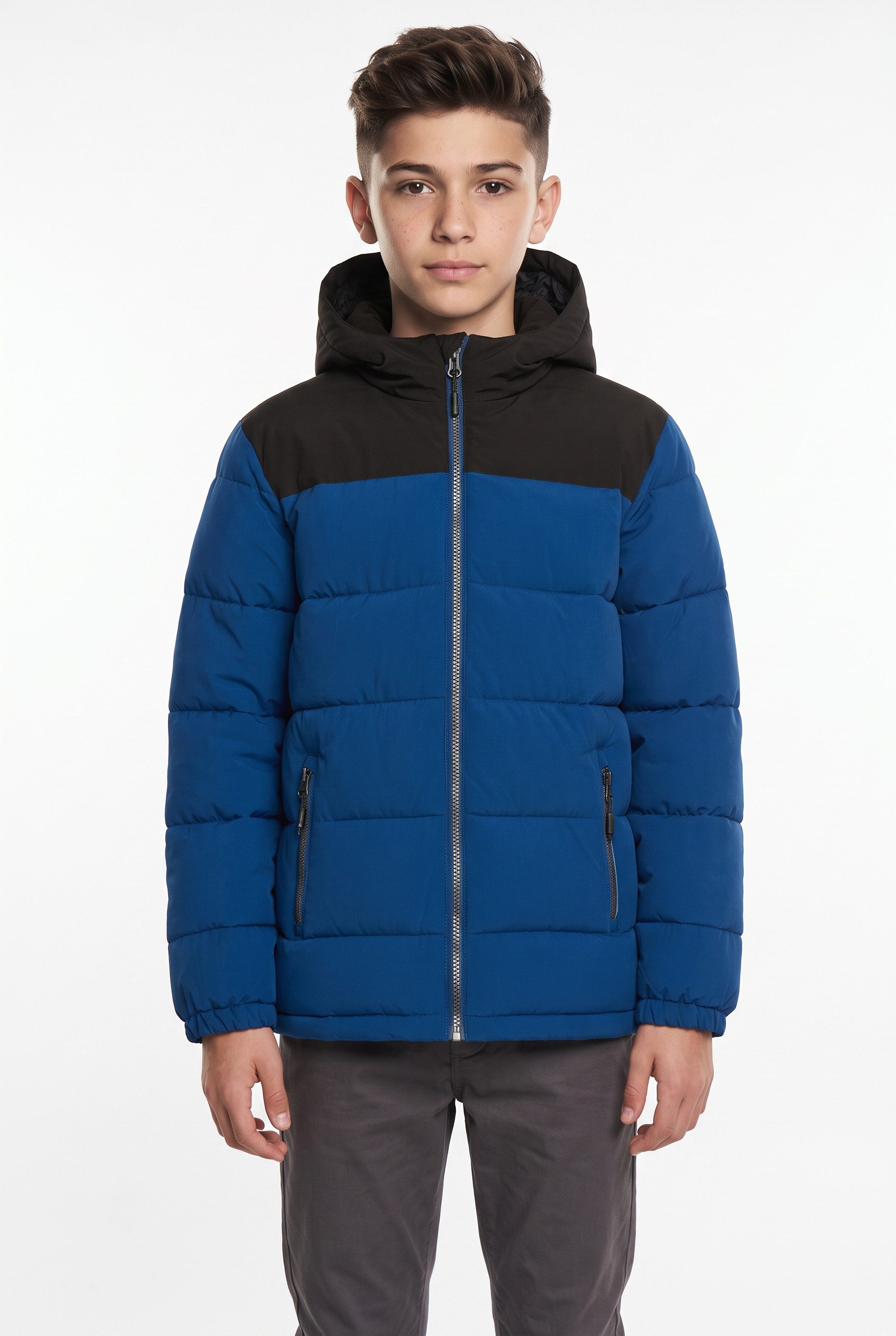 Killtec Steppjacke KW 1 BYS JCKT OT mit Kapuze, für Kinder und Jugendliche, wasserabweisend, atmungsaktiv