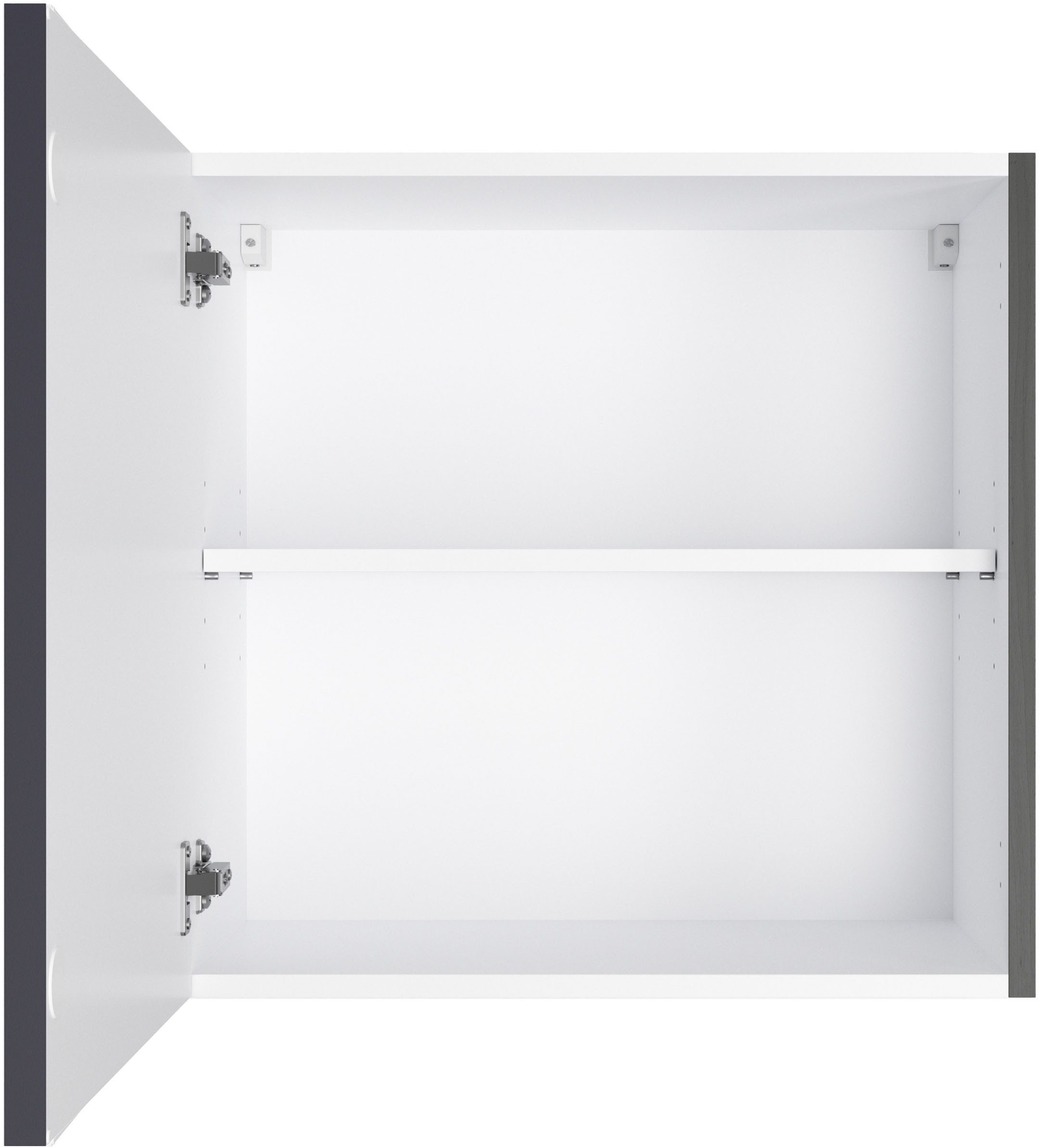 KOCHSTATION Hängeschrank KS-Milan Hängeschrank 60 cm, matte oder hochglänzende Fronten