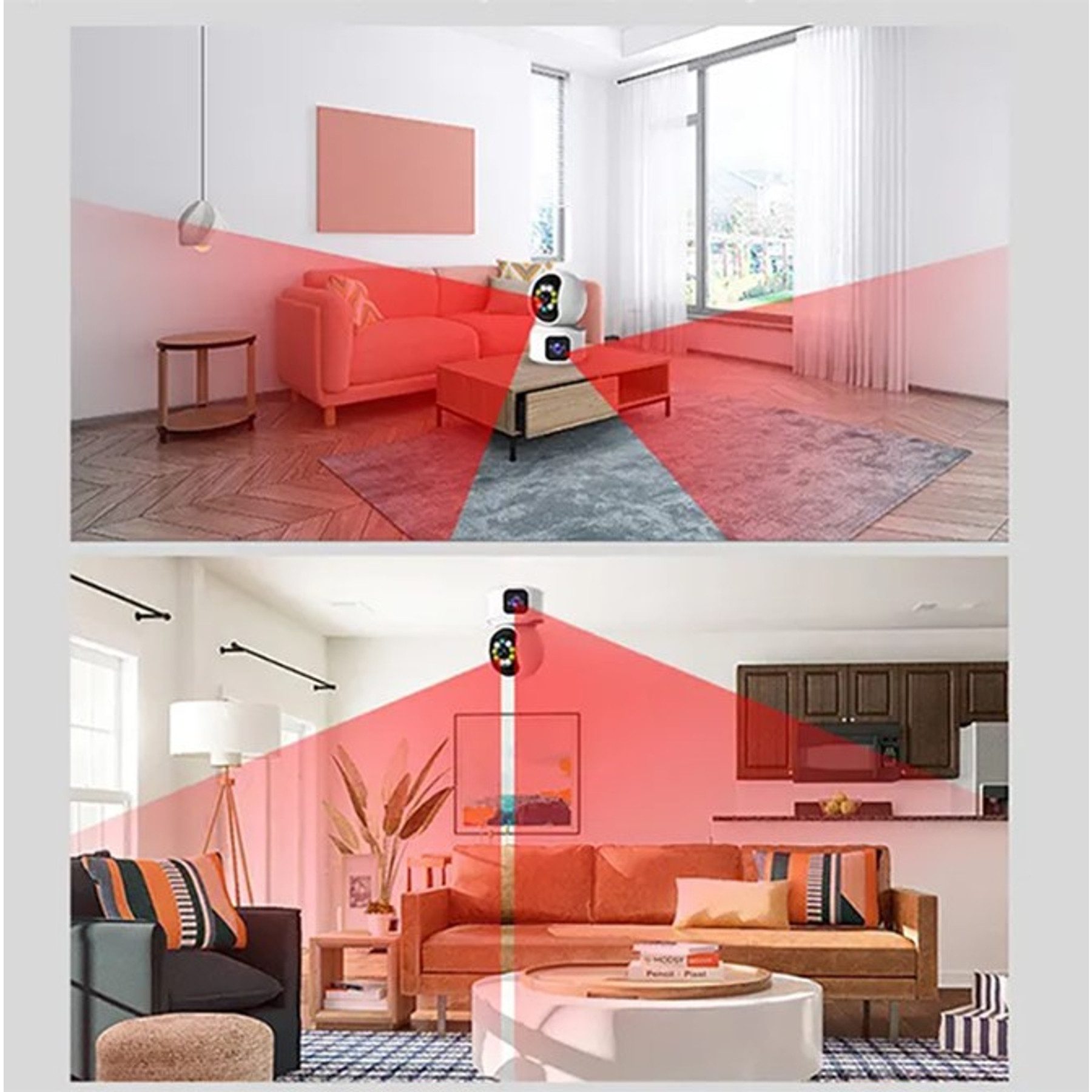 Technaxx Überwachungskamera TECHNAXX Dual Kamera Indoor TX-327