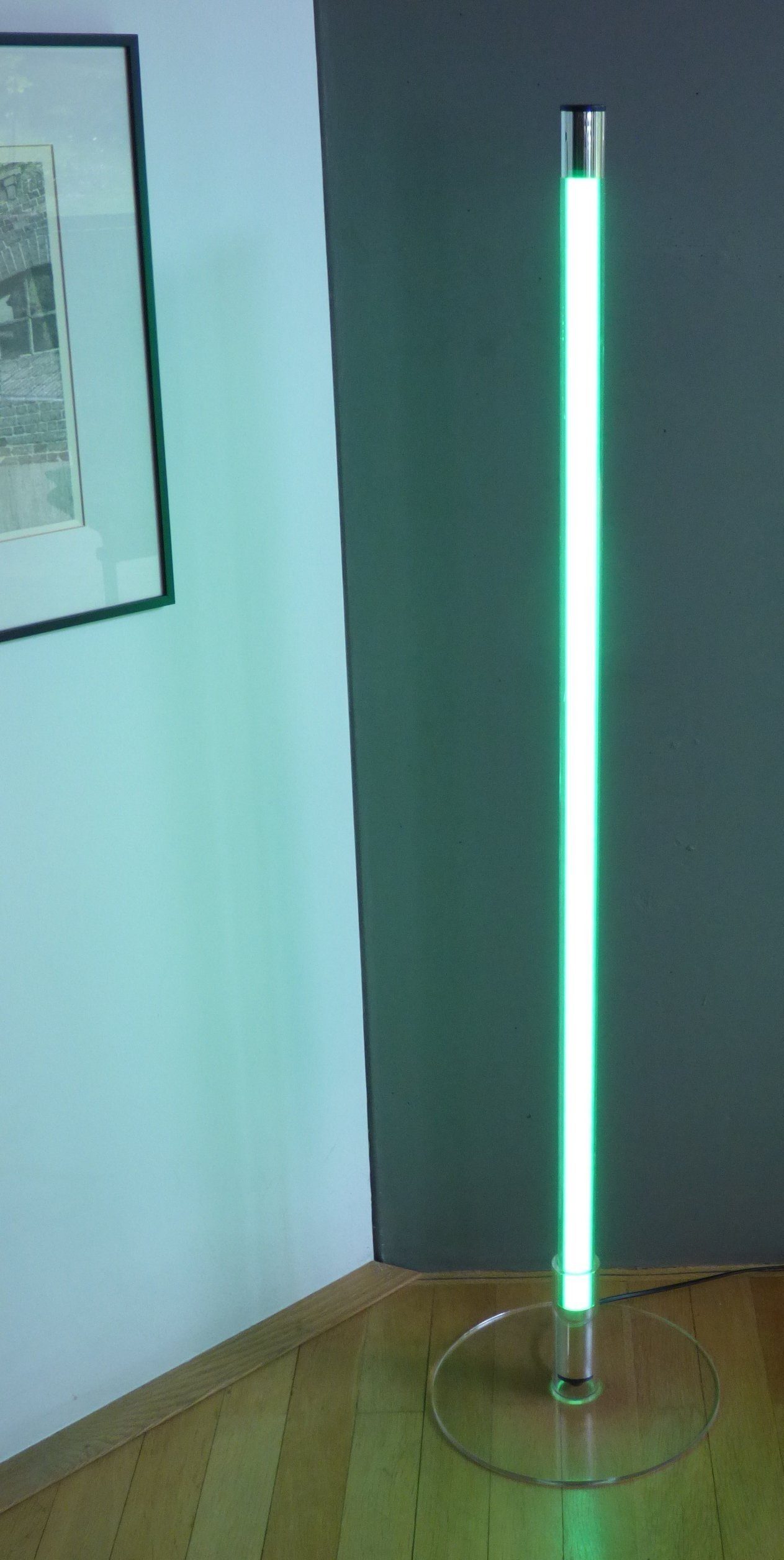 XENON LED Wandleuchte LED Leuchtstab K-Röhre 24 Watt Länge 1,53 m IP-20 Kunststoff Grün, LED Röhre T8, Xenon Grün
