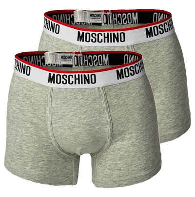 Moschino Boxer Herren Shorts 2er Pack - Pants, Unterhose, Cotton