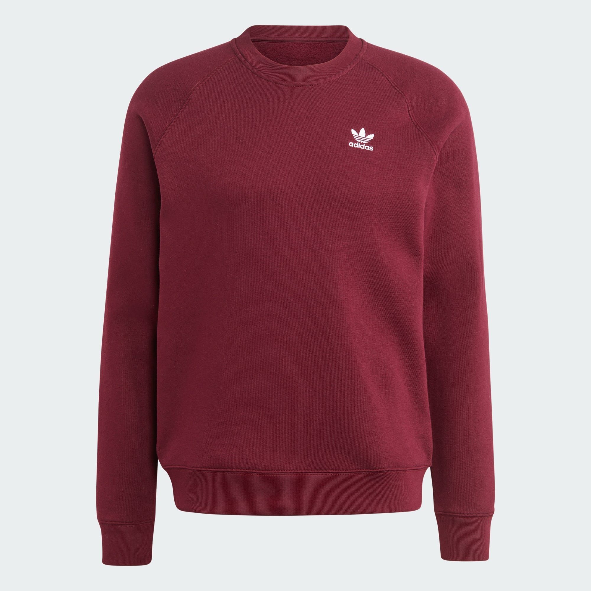 Maroon Originals Langarmshirt TREFOIL SWEATSHIRT ESSENTIALS adidas