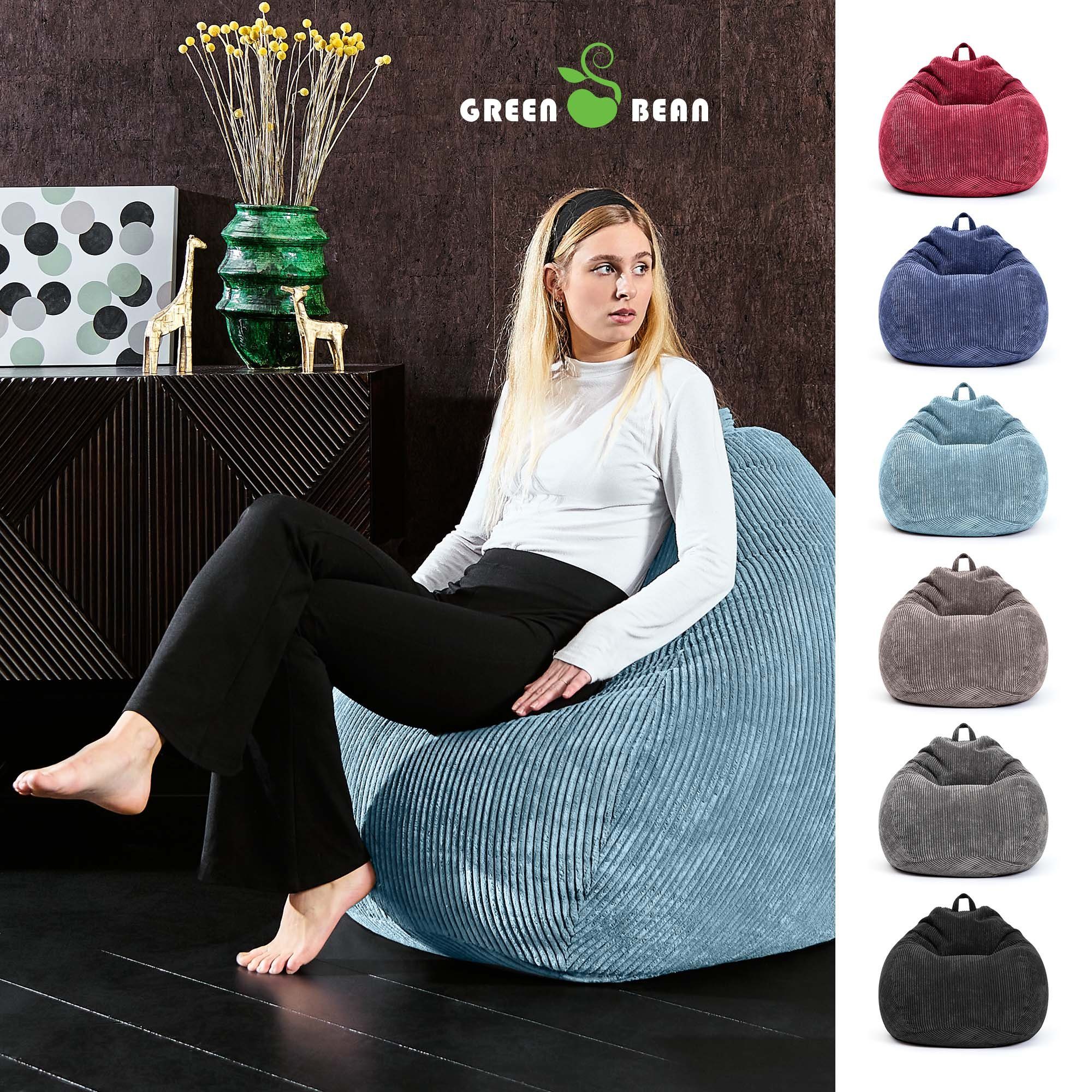 Green Bean Sitzsack Scoop Cord (Indoor günstig online kaufen