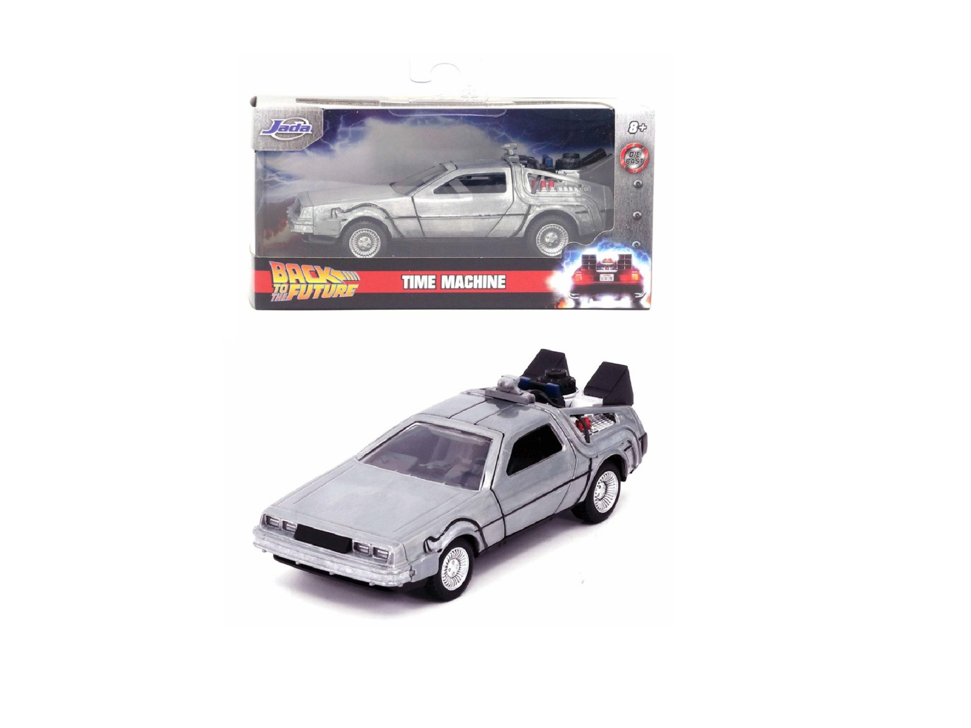 JADA Modellauto Jada Zurück in die Zukunft 1 Delorean 1:32 Modellauto