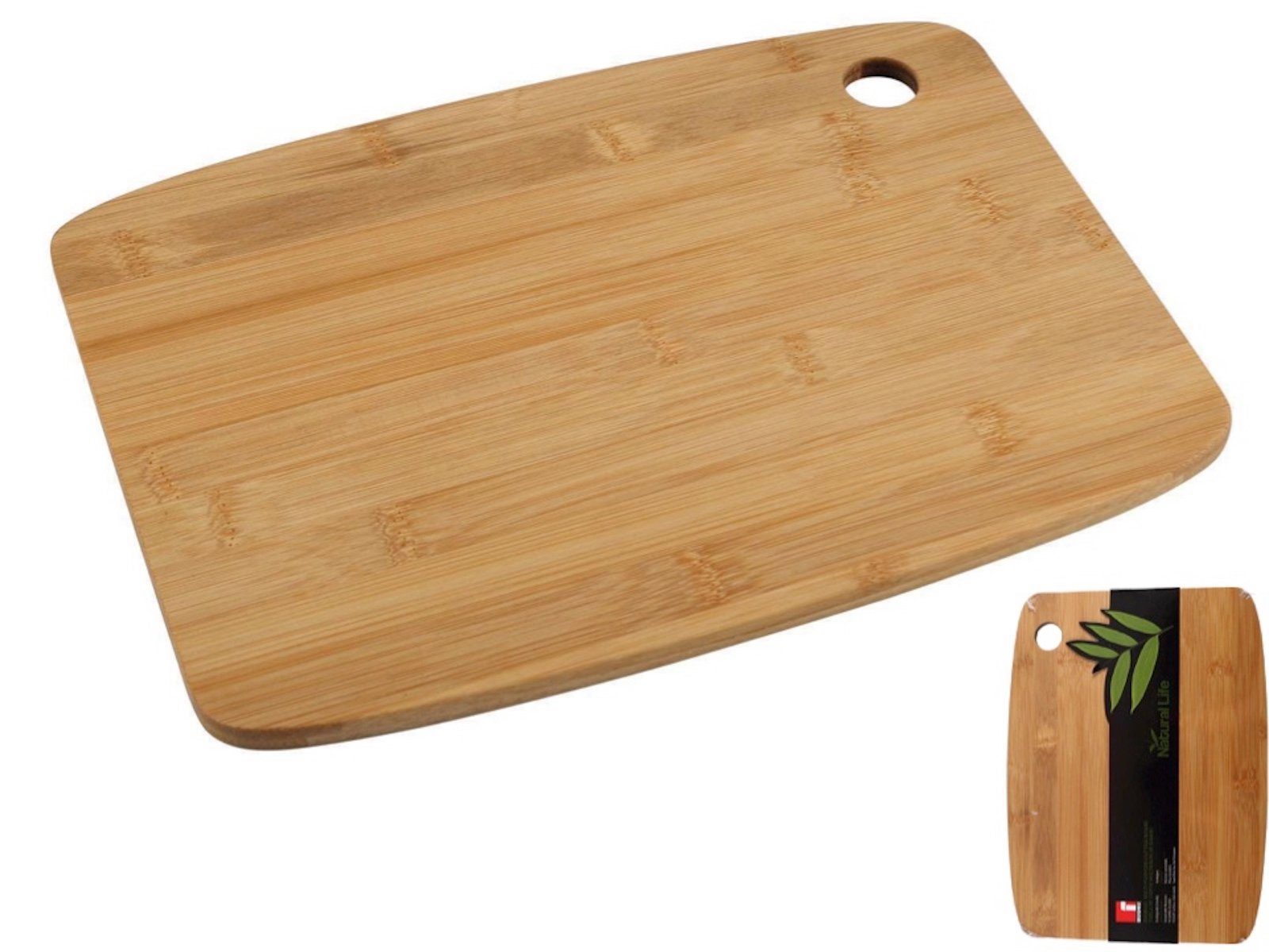 Bergner Käsebrett BERGNER BAMBOO NATURE Schneidebrett Holzbrett Bambus BG-4245-MM. € 14,90