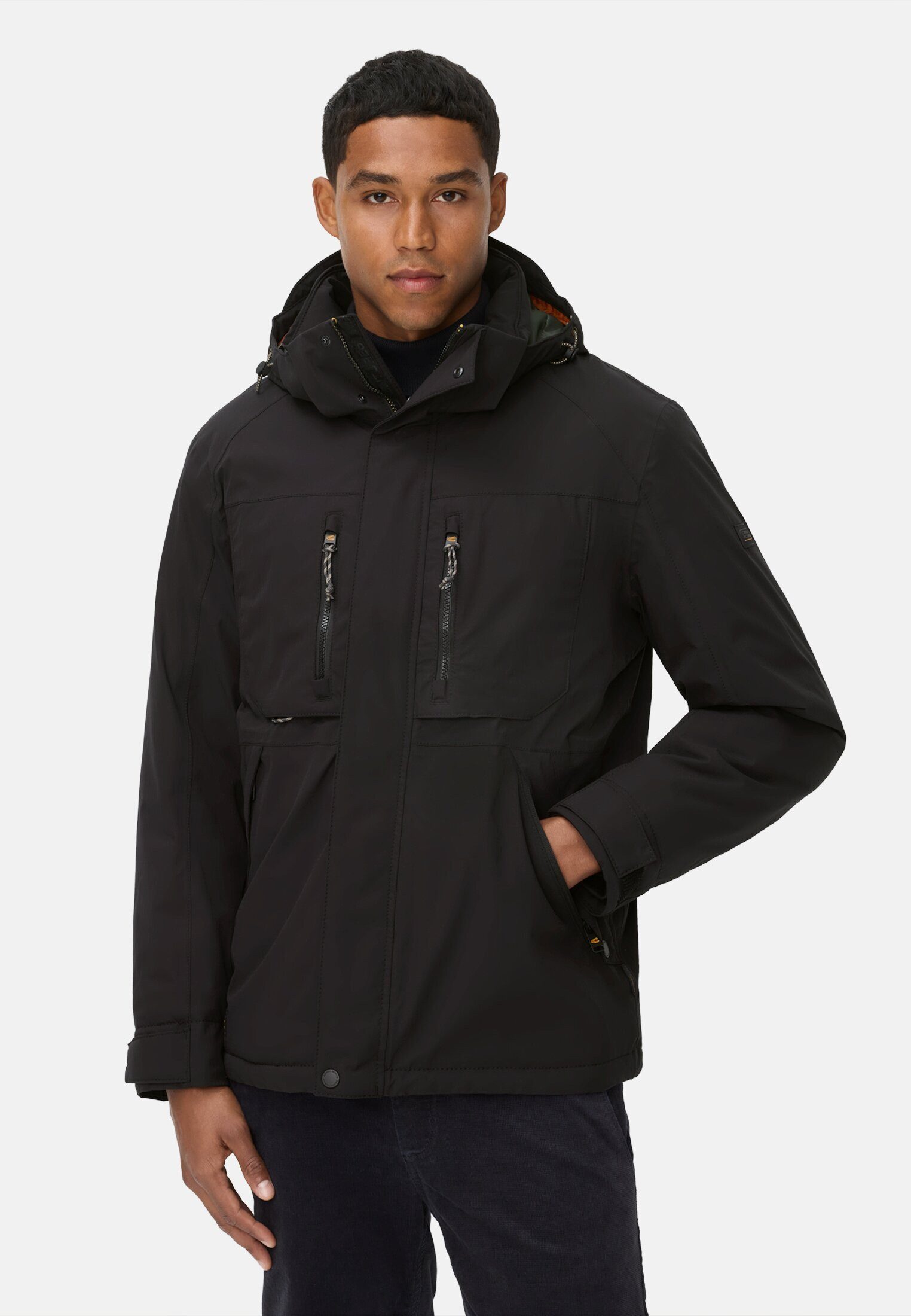camel active Funktionsjacke mit abnehmbarer Kapuze günstig online kaufen
