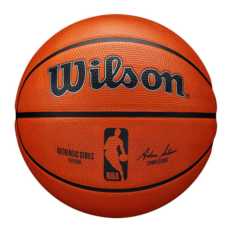 Wilson Basketball Basketball NBA Authentic Outdoor, Für Schulen, Vereine und Freizeitzentren zum Outdoor-Einsatz