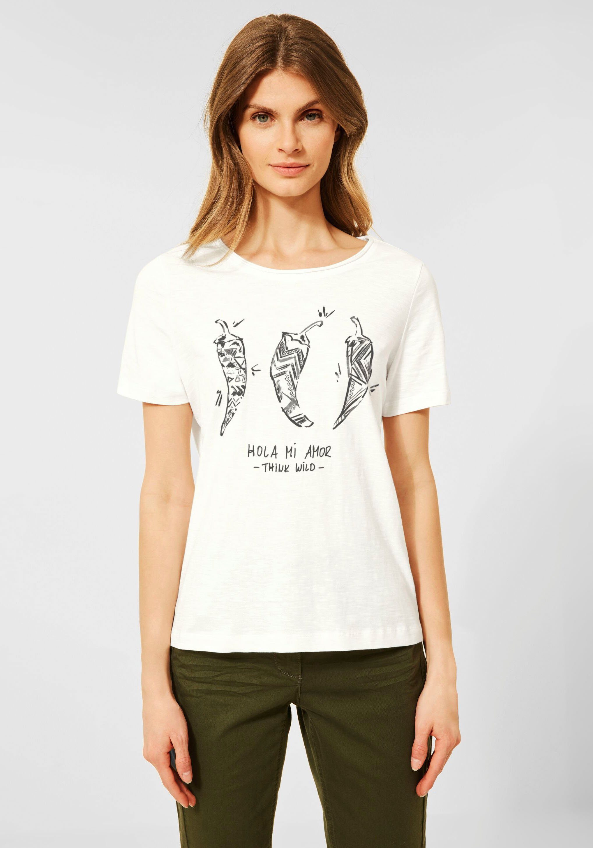 Cecil T-Shirt mit Wording und Print online kaufen | OTTO