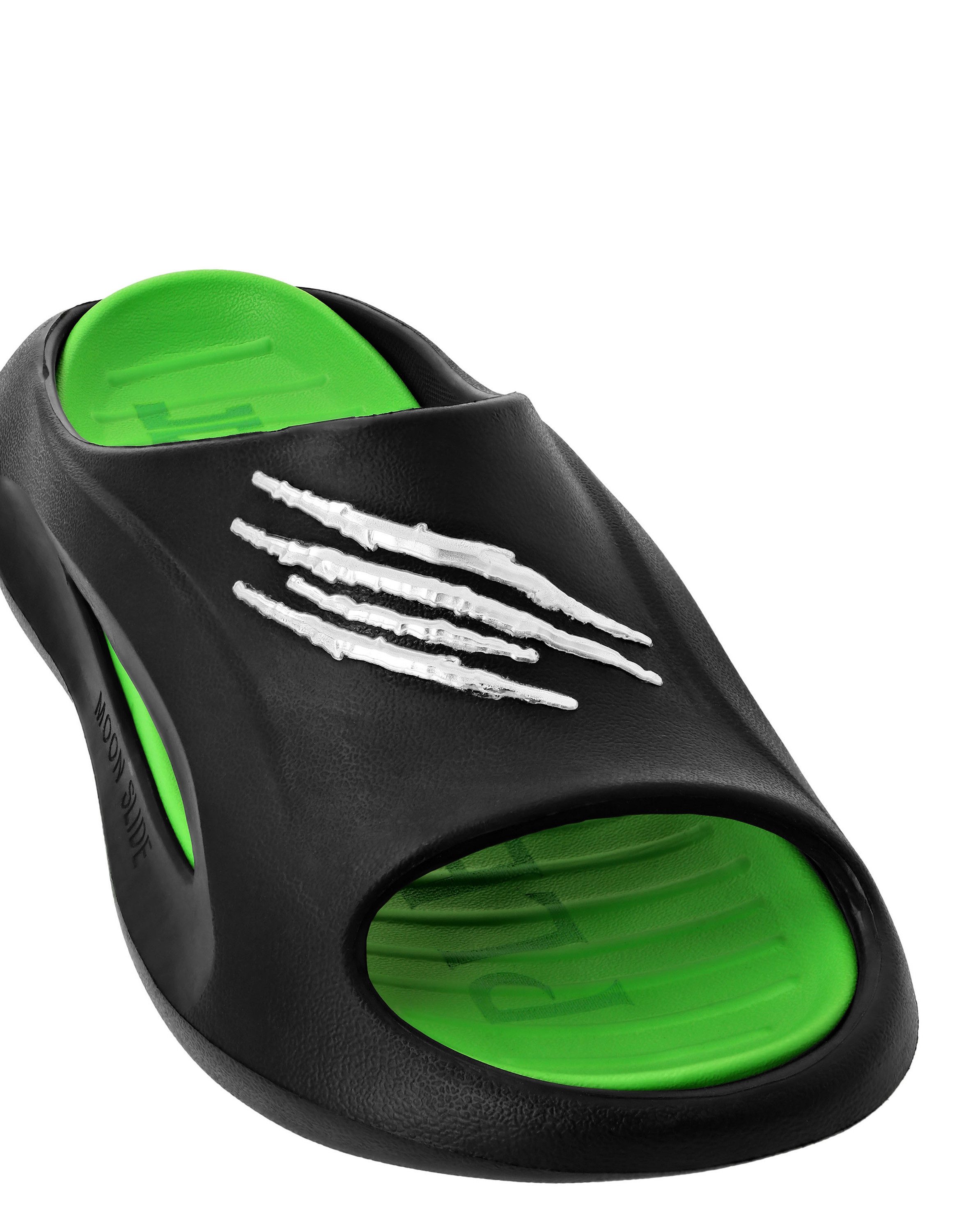 PLEIN SPORT Flache Gummisandalen Strandschuh – Bild 2 von 3