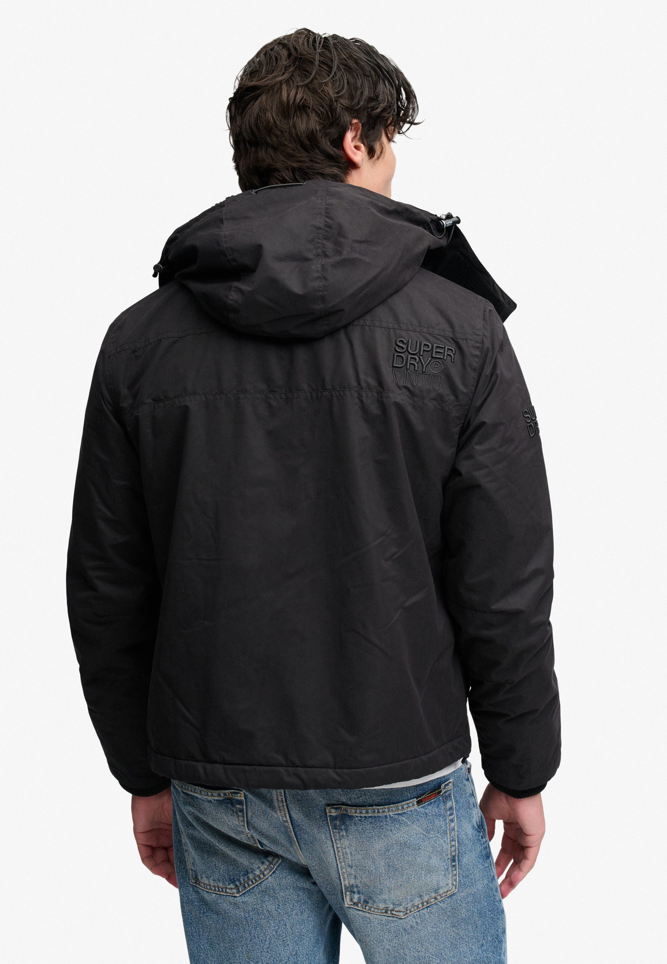 Superdry Outdoorjacke HOODED MF ARCTIC WINDCHEATER Kunstfaser, loose fit – Bild 3 von 5