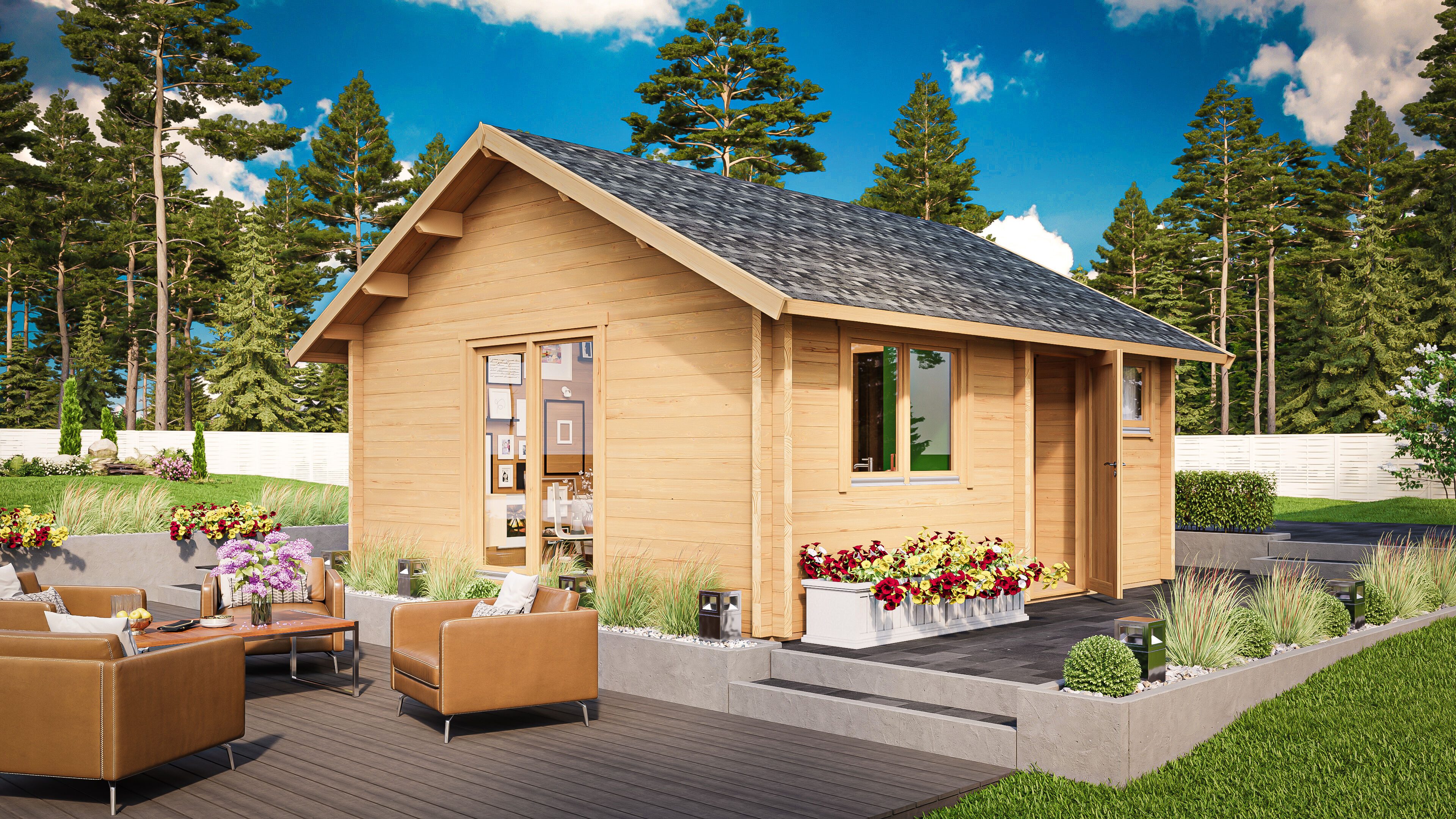 Fjordholz Gartenhaus