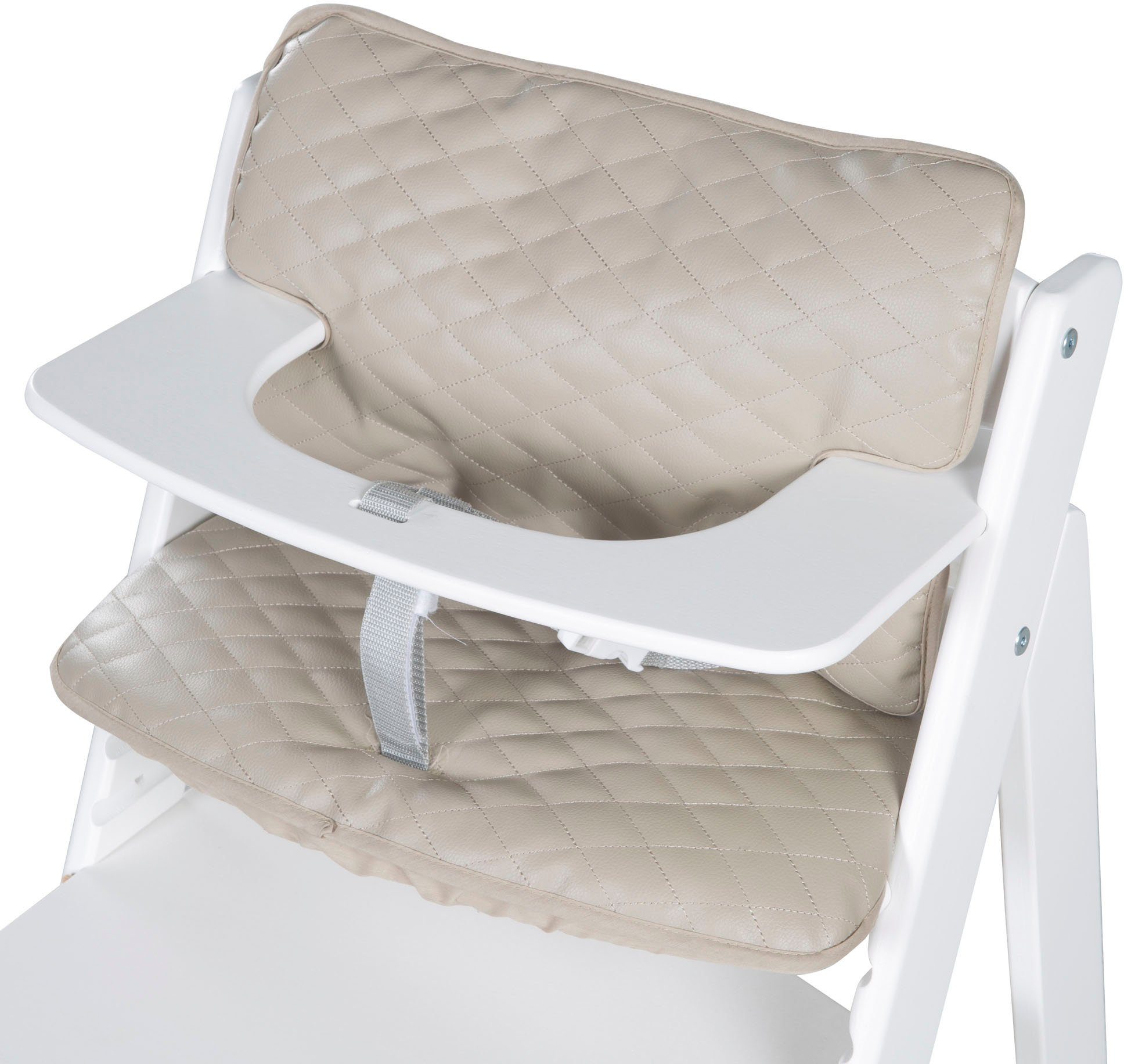 roba® Sitzverkleinerer Sit Up Luxe, greyish gesteppt, (2-tlg)