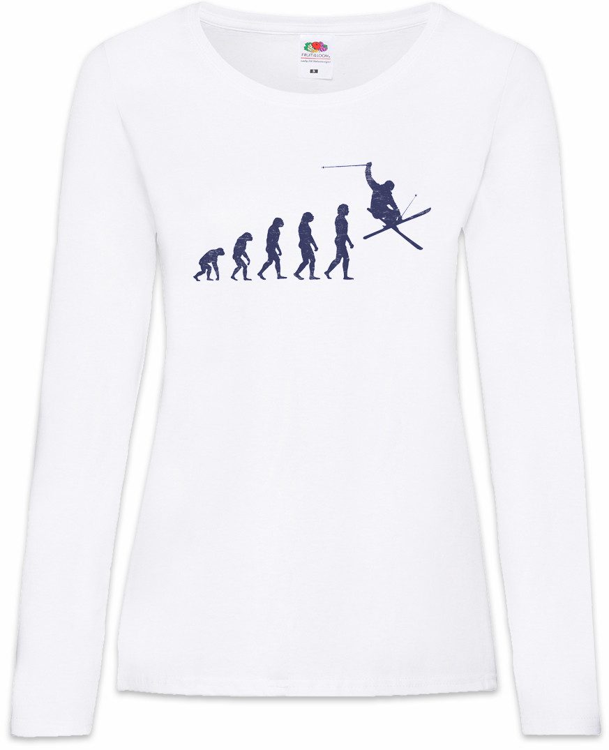 Langarmshirt Skier Evolution Damen Langarmshirt Ski Fahrhen Skiing Aprés Winter