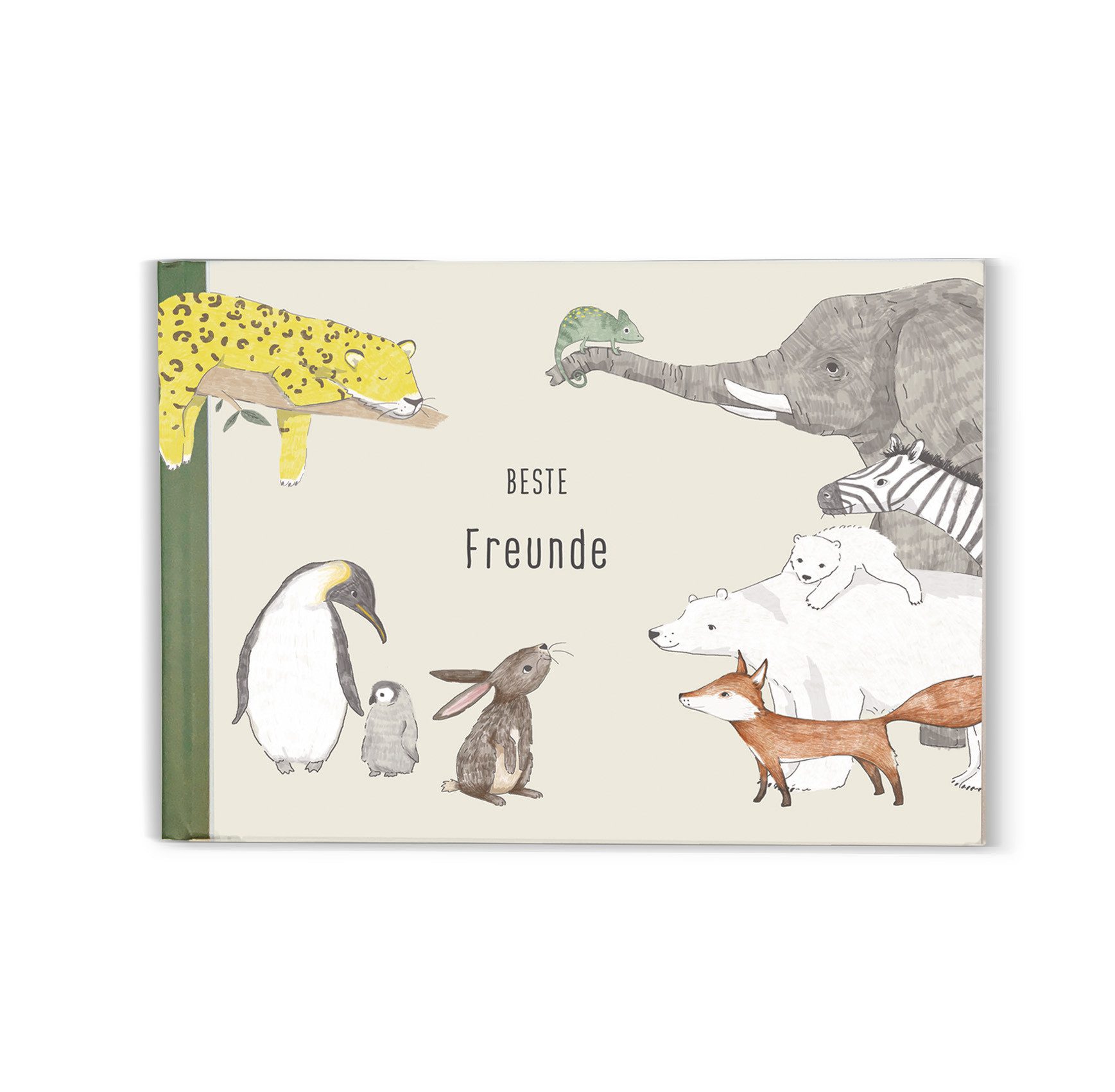 Poesiealbum Das tierisch-beste Freundebuch! Geschenkidee Einschulung