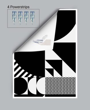 wandmotiv24 Poster Abstrakt, Geometrisch, Minimalismus, Minimalismus (1 St), Wandbild, Wanddeko, Poster in versch. Größen