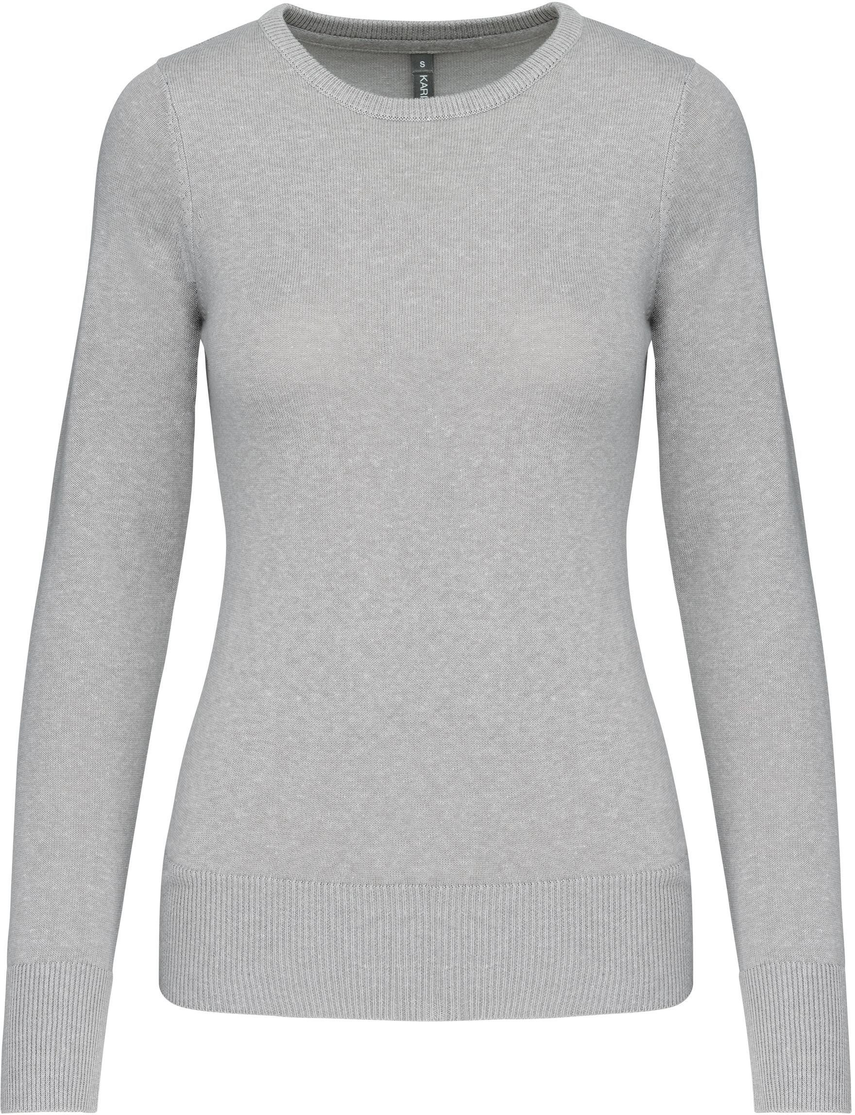 Kariban Sweatshirt Damen Pullover Rundhals