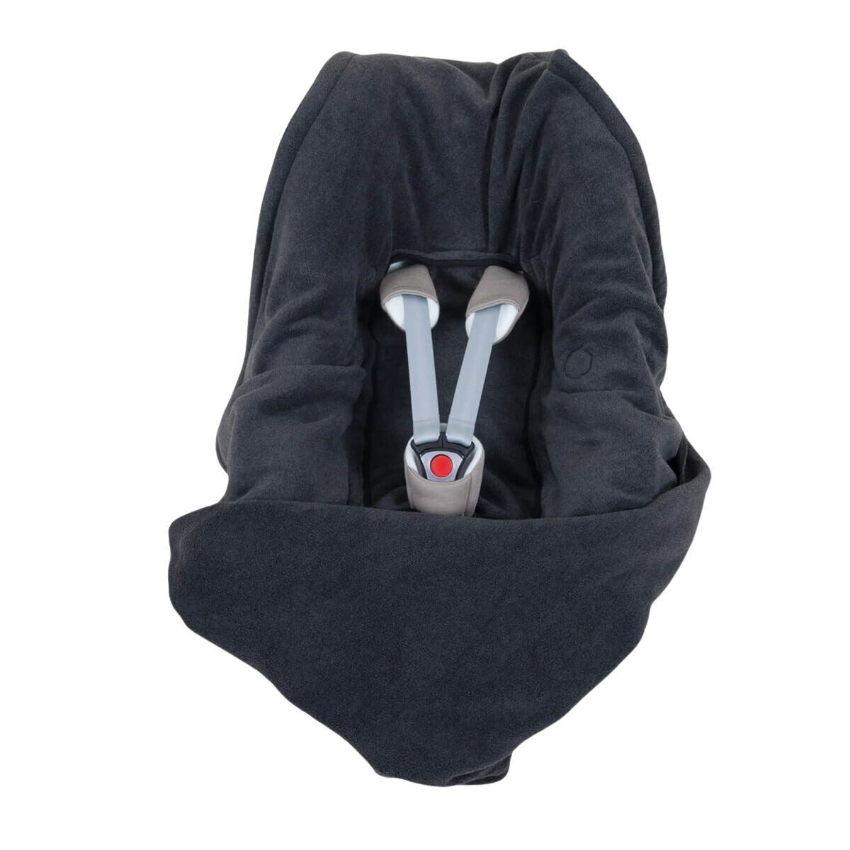 Hoppediz Fußsack Fleece Einschlagdecke für Autositz und Kinderwagen