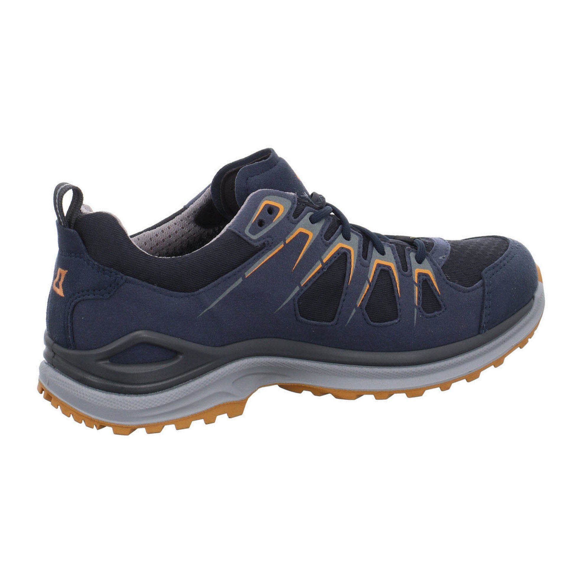 Innox stahlblau/marine Schuhe Outdoorschuh Synthetikkombination Outdoorschuh Damen Outdoor Lowa EVO Lo