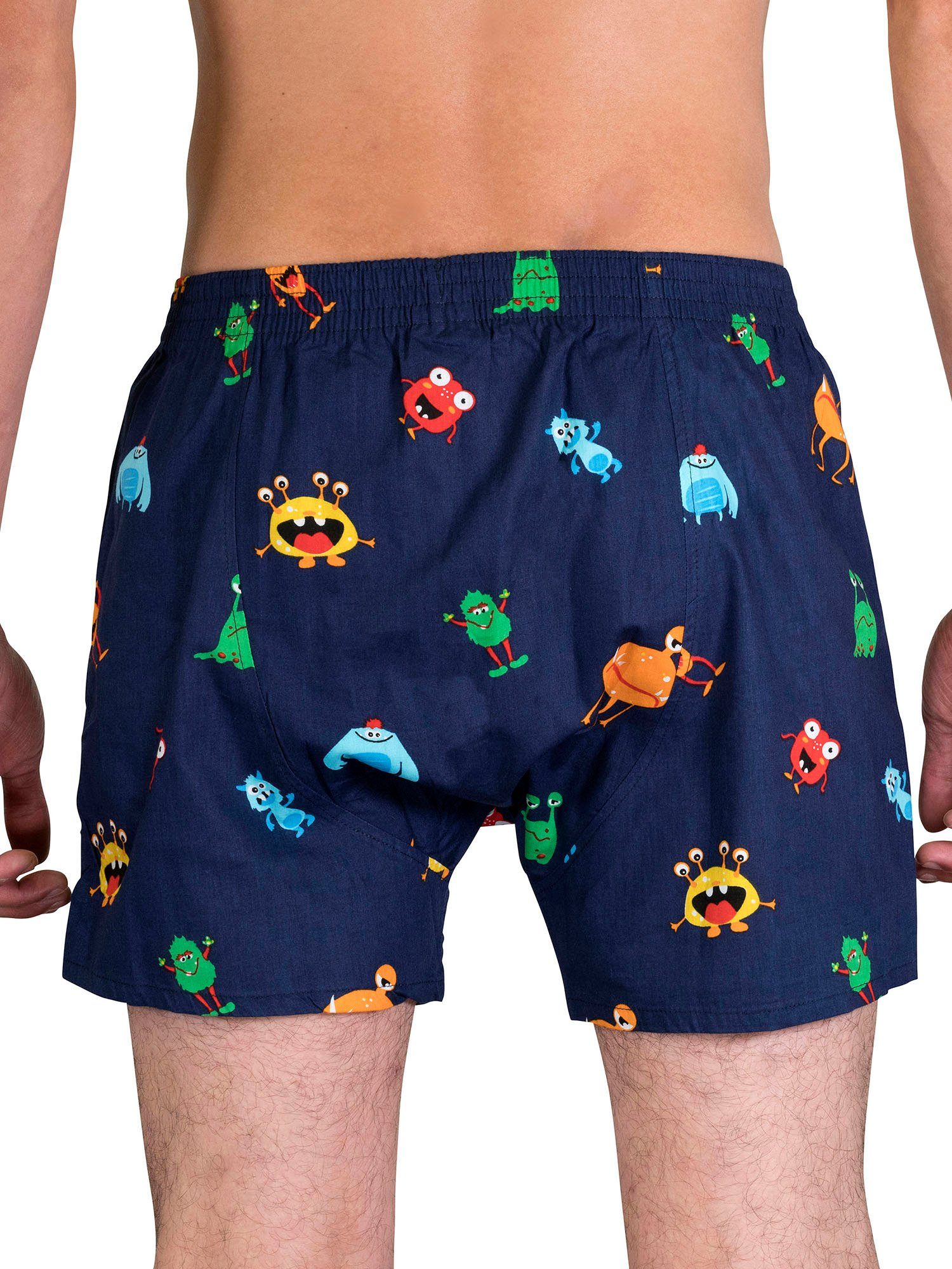 Sugar Pine Boxer Webboxershorts weit Motive Print (1-St) Herren Männer Unte günstig online kaufen