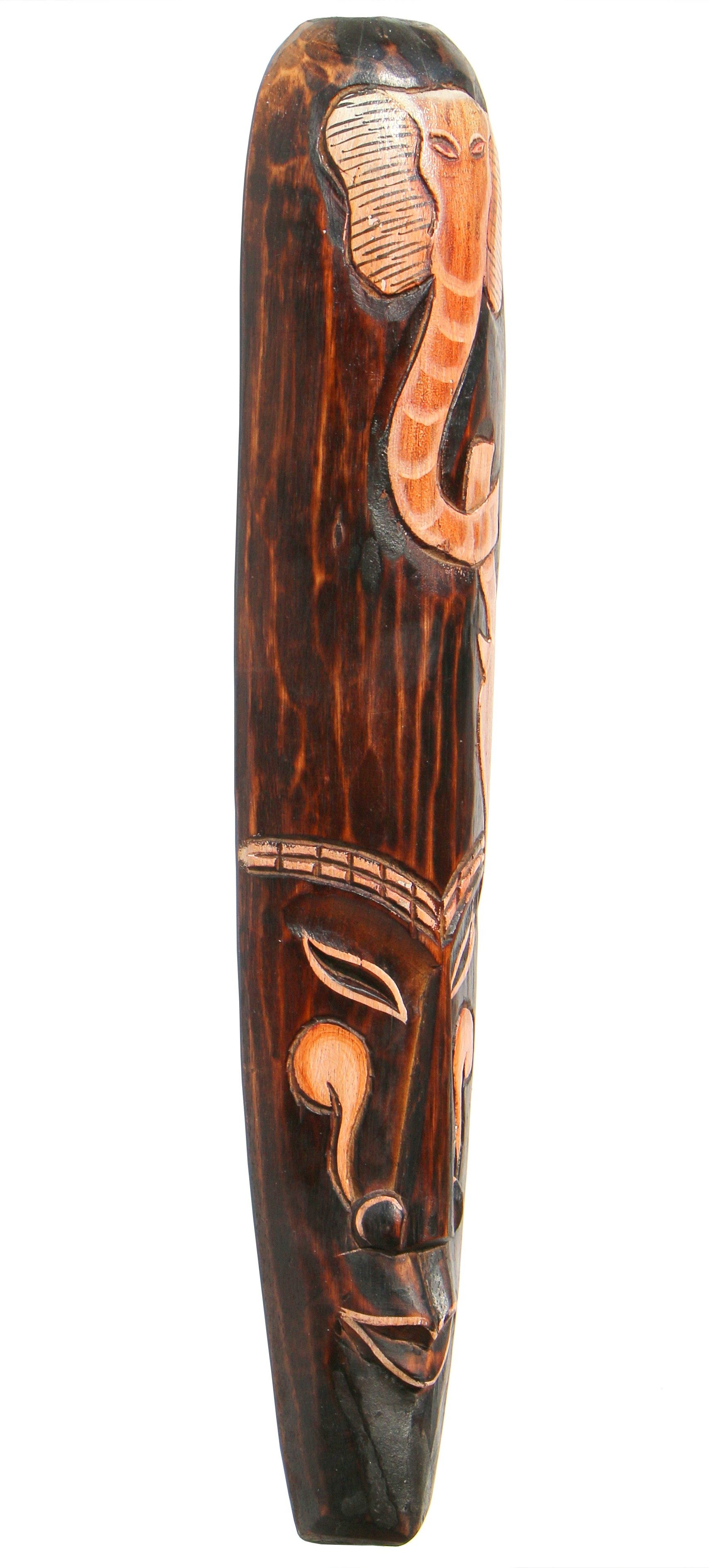 Wogeka Wanddekoobjekt Wand-Maske Elefant 50 cm zum aufhängen Afrika Wanddek günstig online kaufen