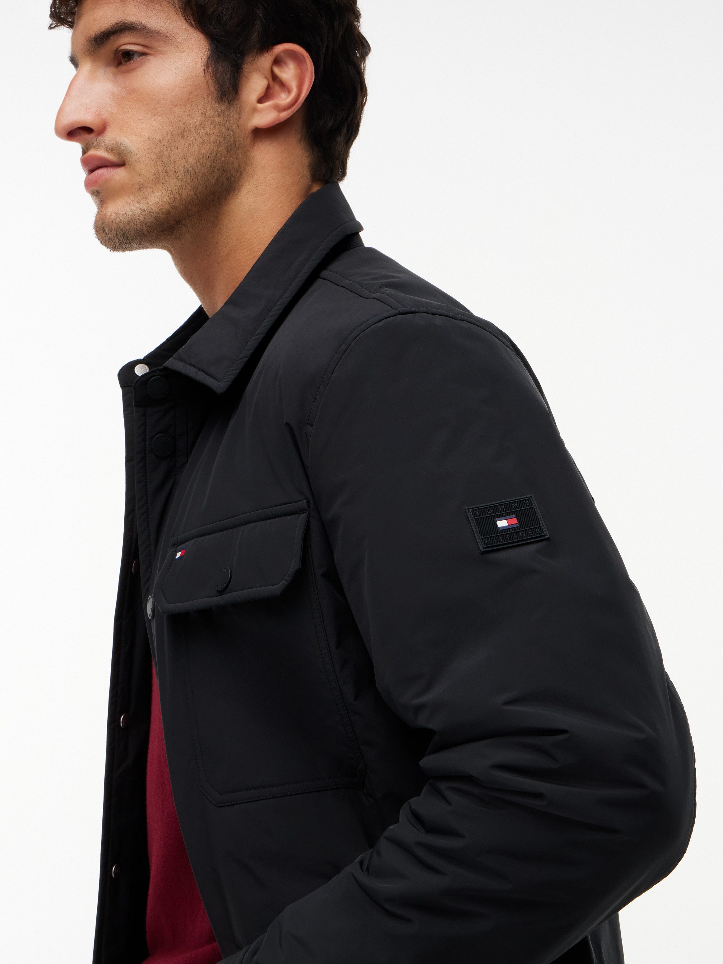 Tommy Hilfiger Hemdjacke PACKABLE Leichtgewichtig, verstaubar