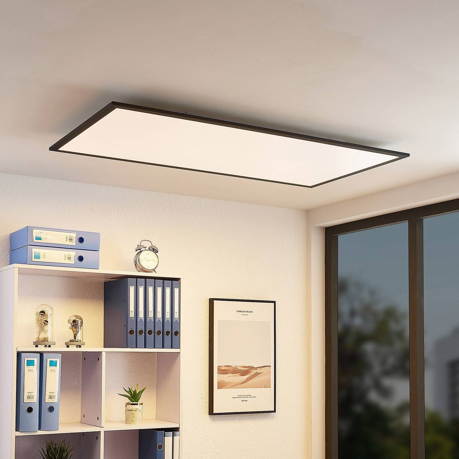 Lindby LED Panel Nelios, LED 72 W gesamt, universalweiß