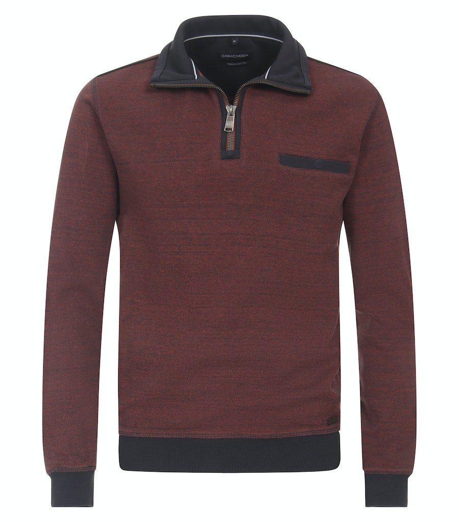 CASAMODA Sweatshirt "CASAMODA Sweattroyer uni" günstig online kaufen