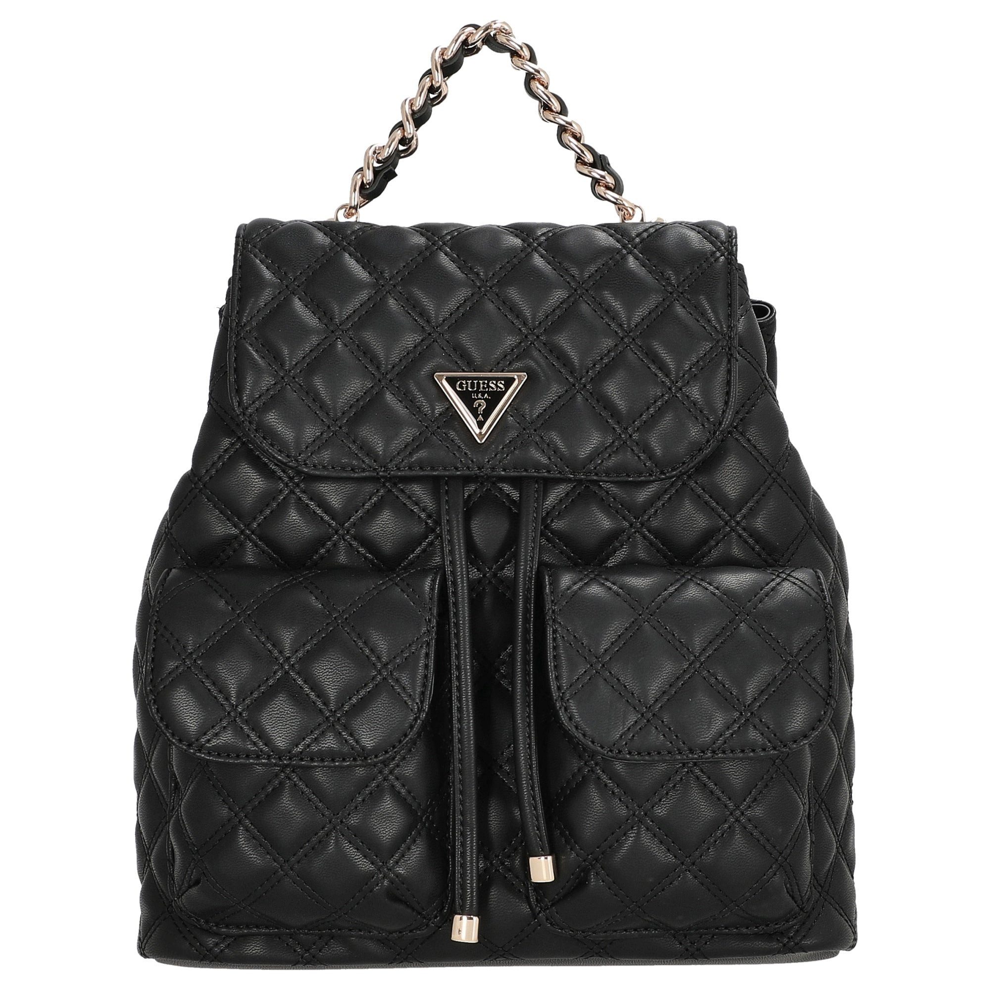 Guess Freizeitrucksack Giully II Flap - Rucksack 27 cm (black) günstig online kaufen