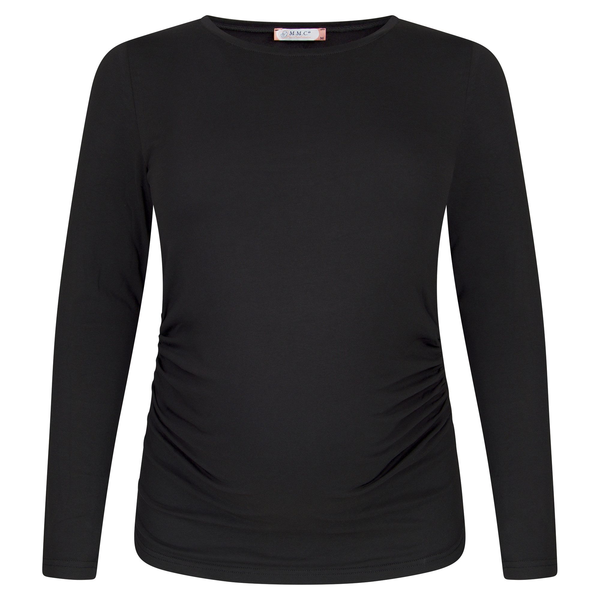 M.M.C. Umstandsshirt Langarm Basic Umstandsmode (3-tlg)