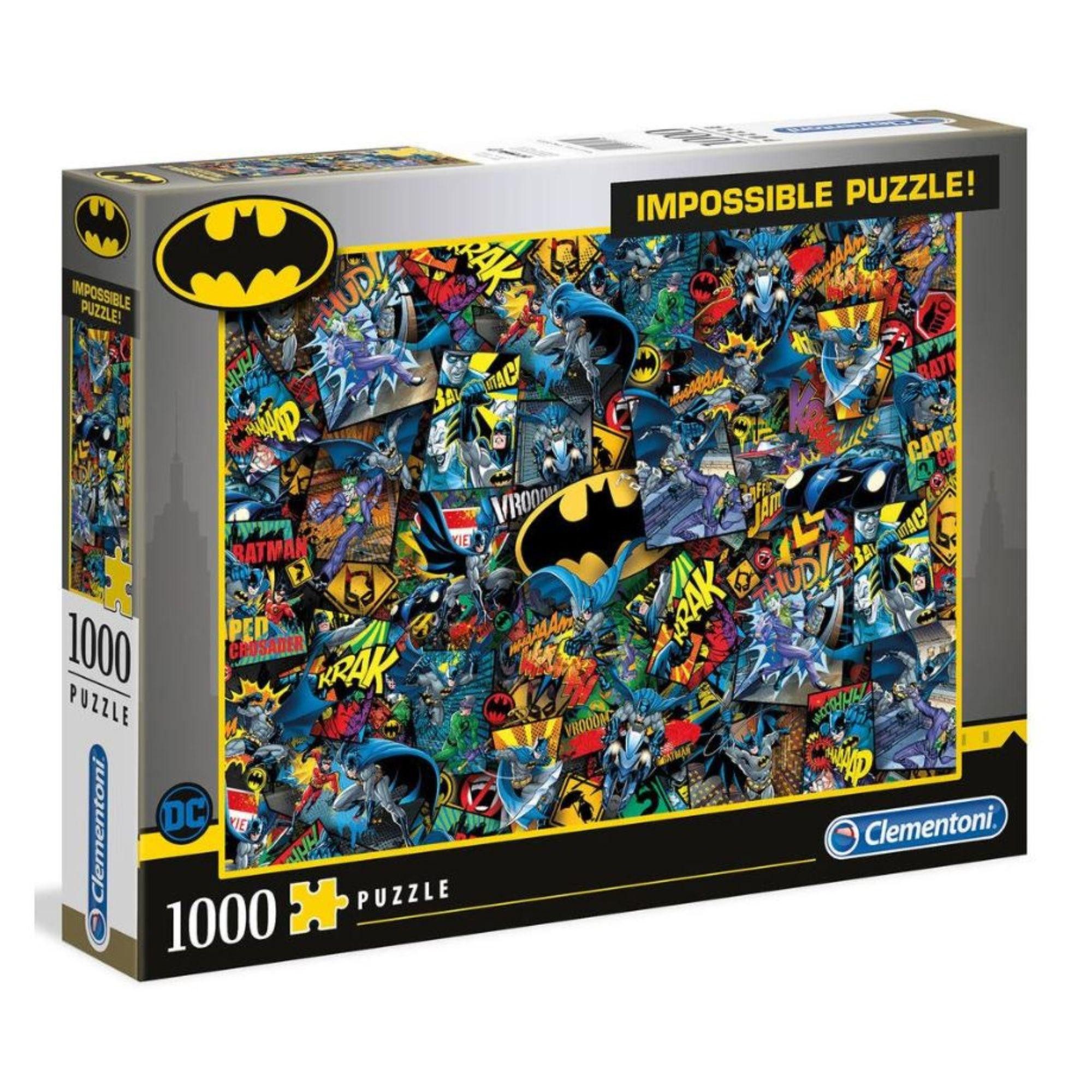 Clementoni® Puzzle Batman Impossible (1000 Teile) - DC, 1000 Puzzleteile