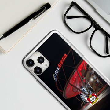 DeinDesign Handyhülle Bayer 04 Leverkusen Stadion Offizielles Lizenzprodukt, Apple iPhone 11 Pro Max Silikon Hülle Bumper Case Handy Schutzhülle