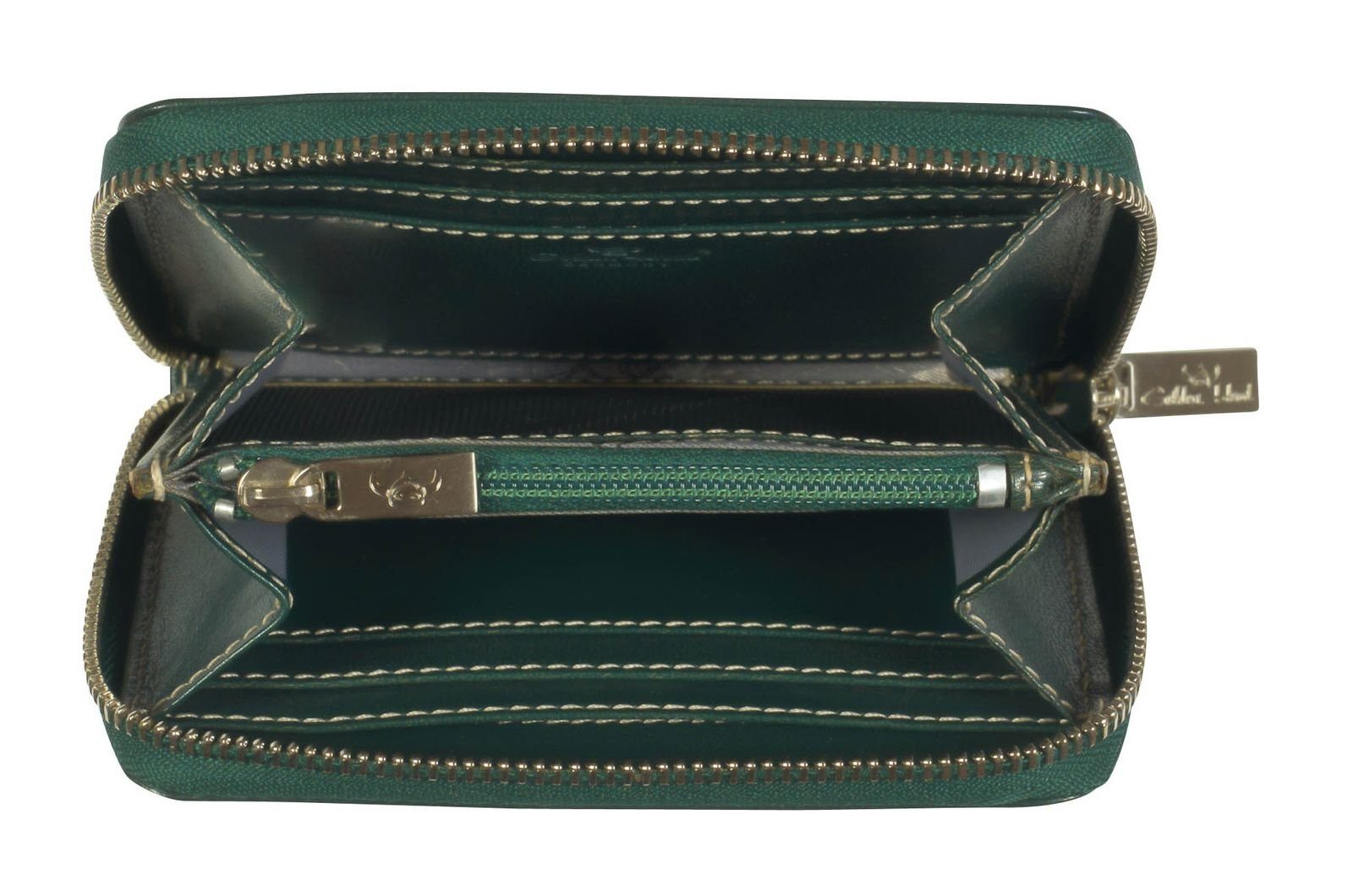 Golden Head Geldbörse Zipped Billfold Coin Wallet, aus echtem Rindsleder günstig online kaufen