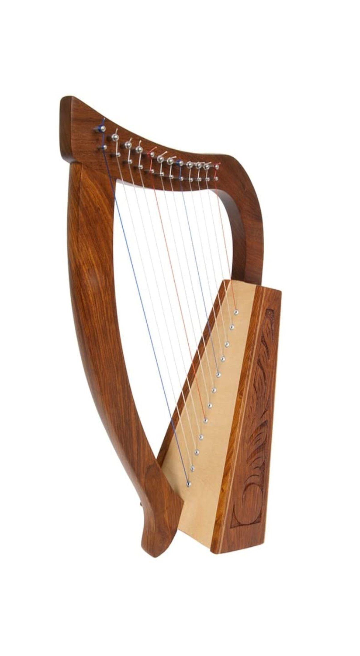 Uzman Gitalele Keltische Harfe 12 Saiten + Stimmschlüssel + Ersatzsaiten