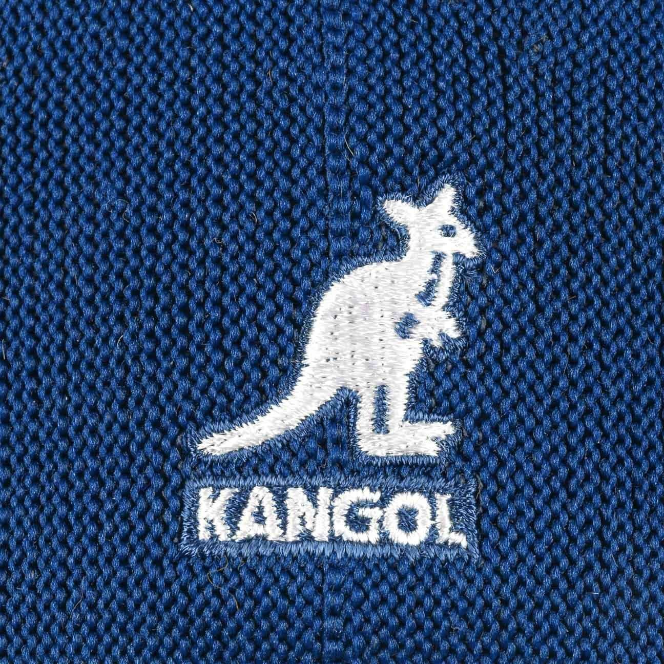 Schirm Schirmmütze royalblau (1-St) Cap Kangol Flat mit