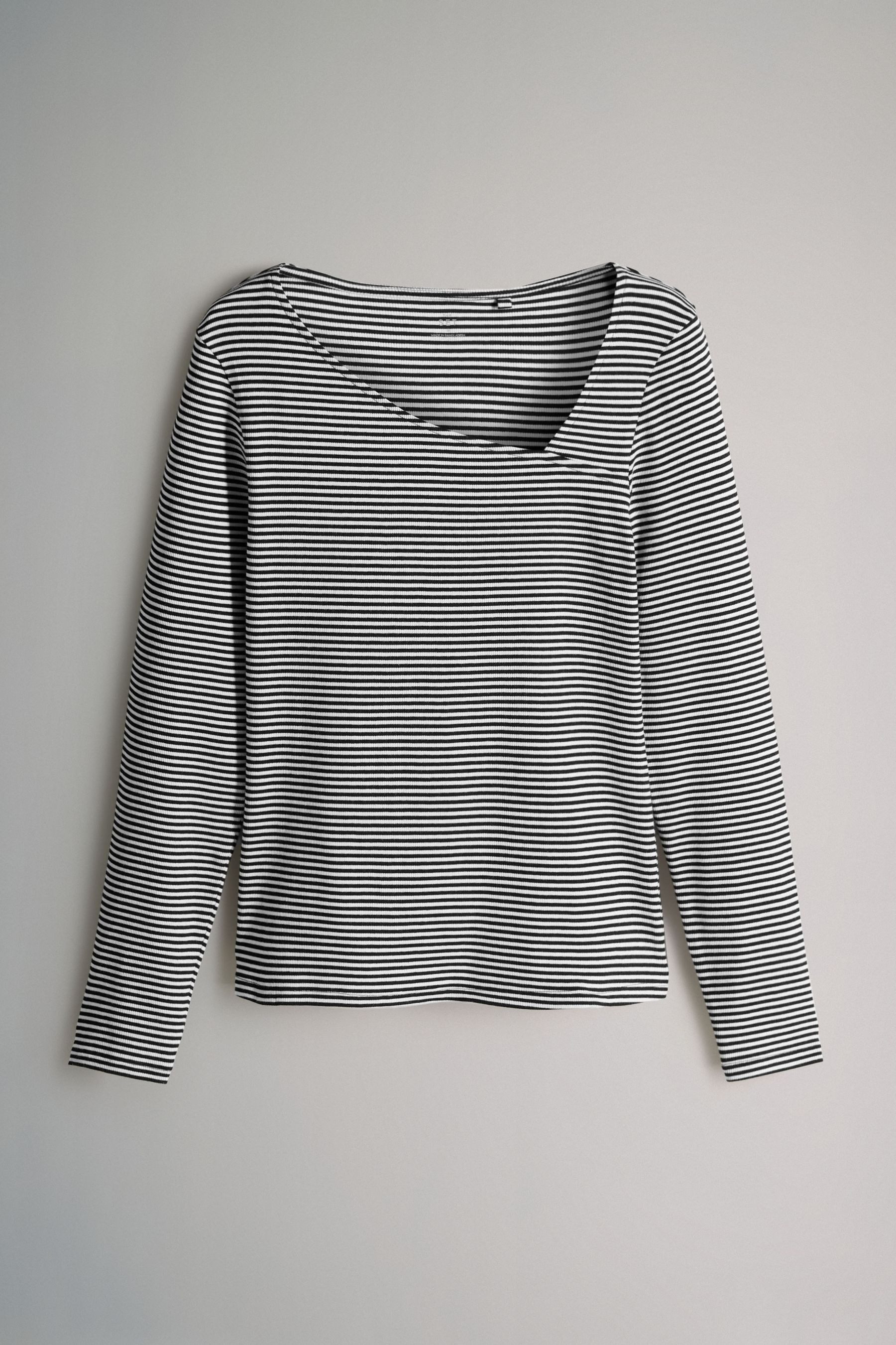 The Set Langarmshirt The Set Gerippte Langarmshirts, 3er-Pack (3-tlg) günstig online kaufen