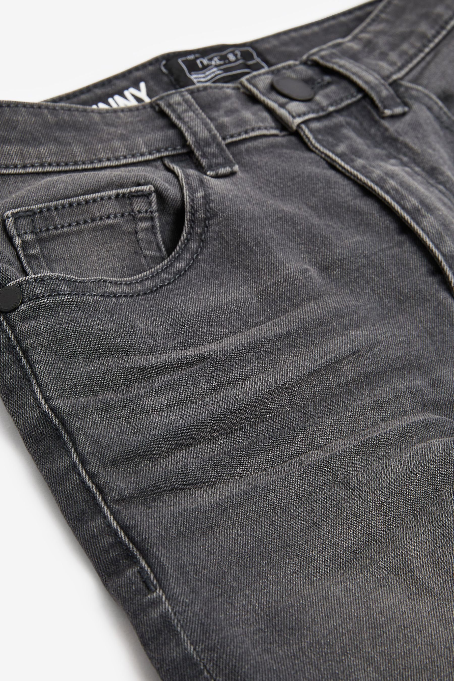 Skinny-Fit-Jeans Grey Denim Skinny-fit-Jeans (1-tlg) Next