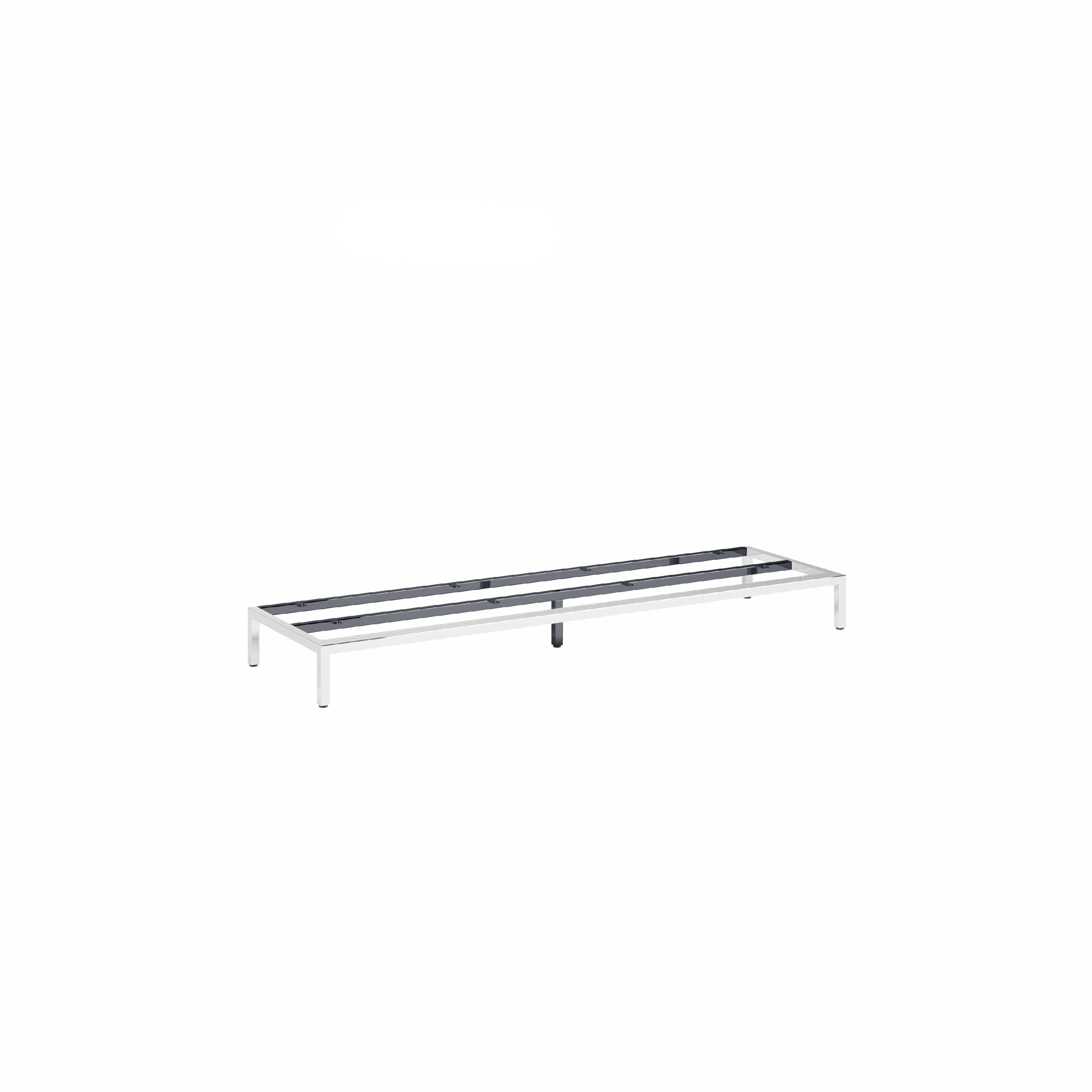 HARPER Tischgestell Gestell HARPER MEDINA BHT 135x13x39 cm silber