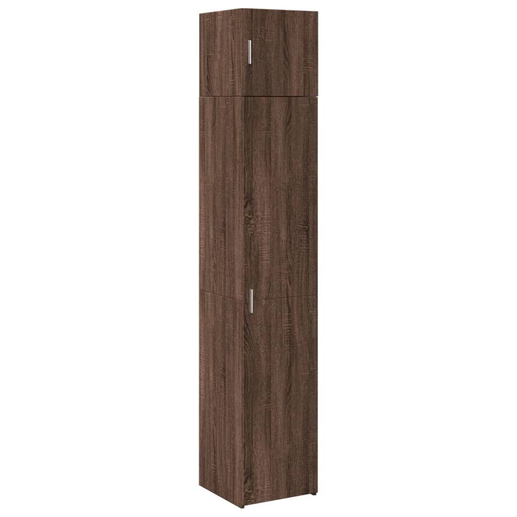 vidaXL Sideboard Hochschrank Schmal Eichen-Optik 40x42,5x225 günstig online kaufen