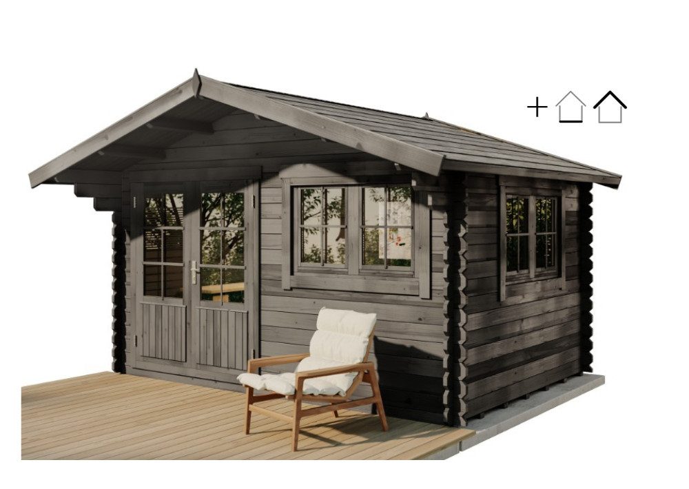 Alpholz Gartenhaus Holz Set - Gabriel-34 günstig online kaufen