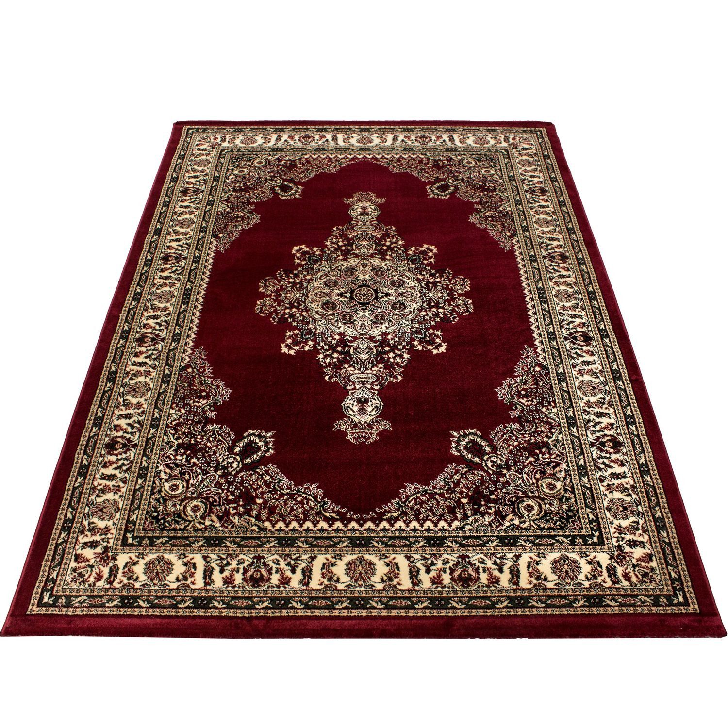 Teppich Boss Teppich Orient Teppich Martina Rot, rechteckig, Höhe: 12 mm